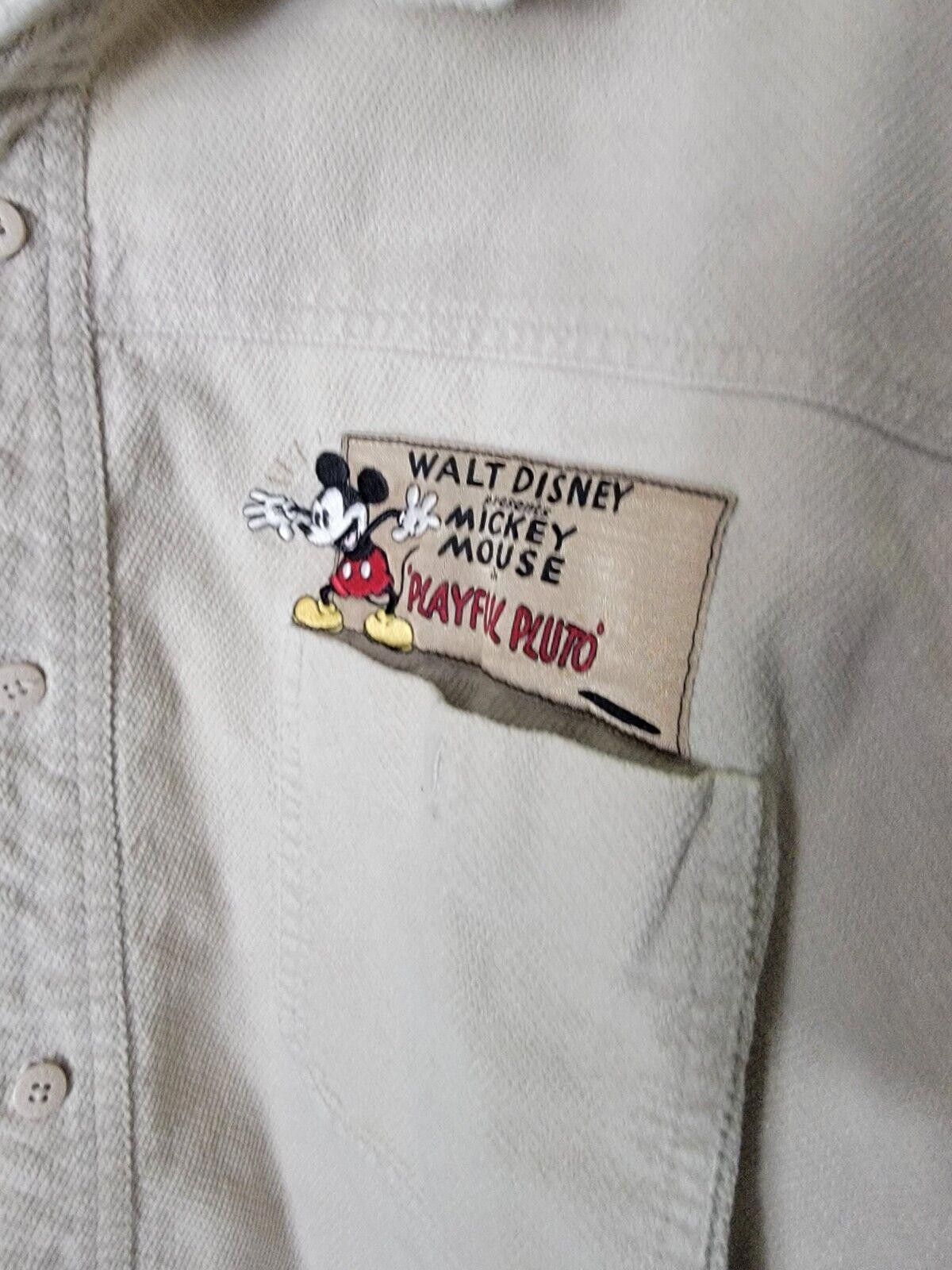 Disney Walt Disney Store Mickey Mouse Playful Pluto Button Corduroy Size US L / EU 52-54 / 3 - 5 Thumbnail