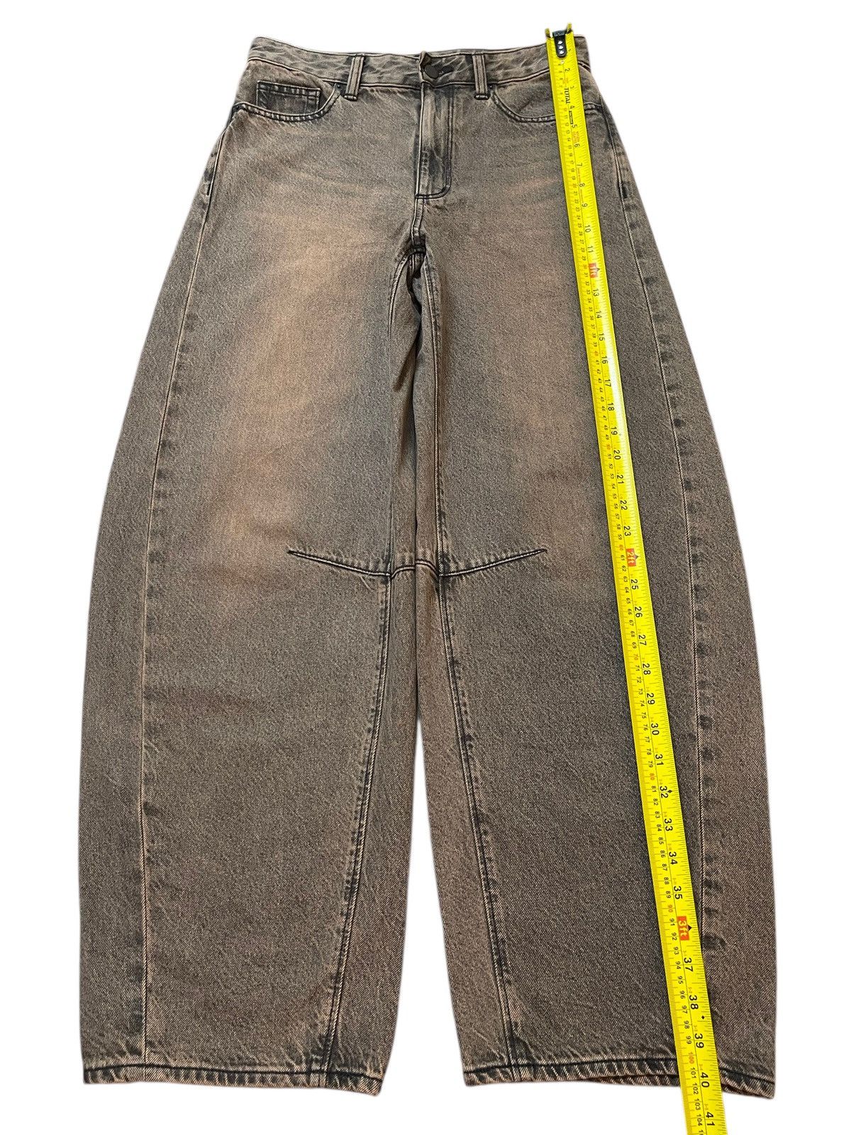 GU Vintage Japanese GU Mud Wash Faded Baggy Jeans Size US 29 - 12 Thumbnail