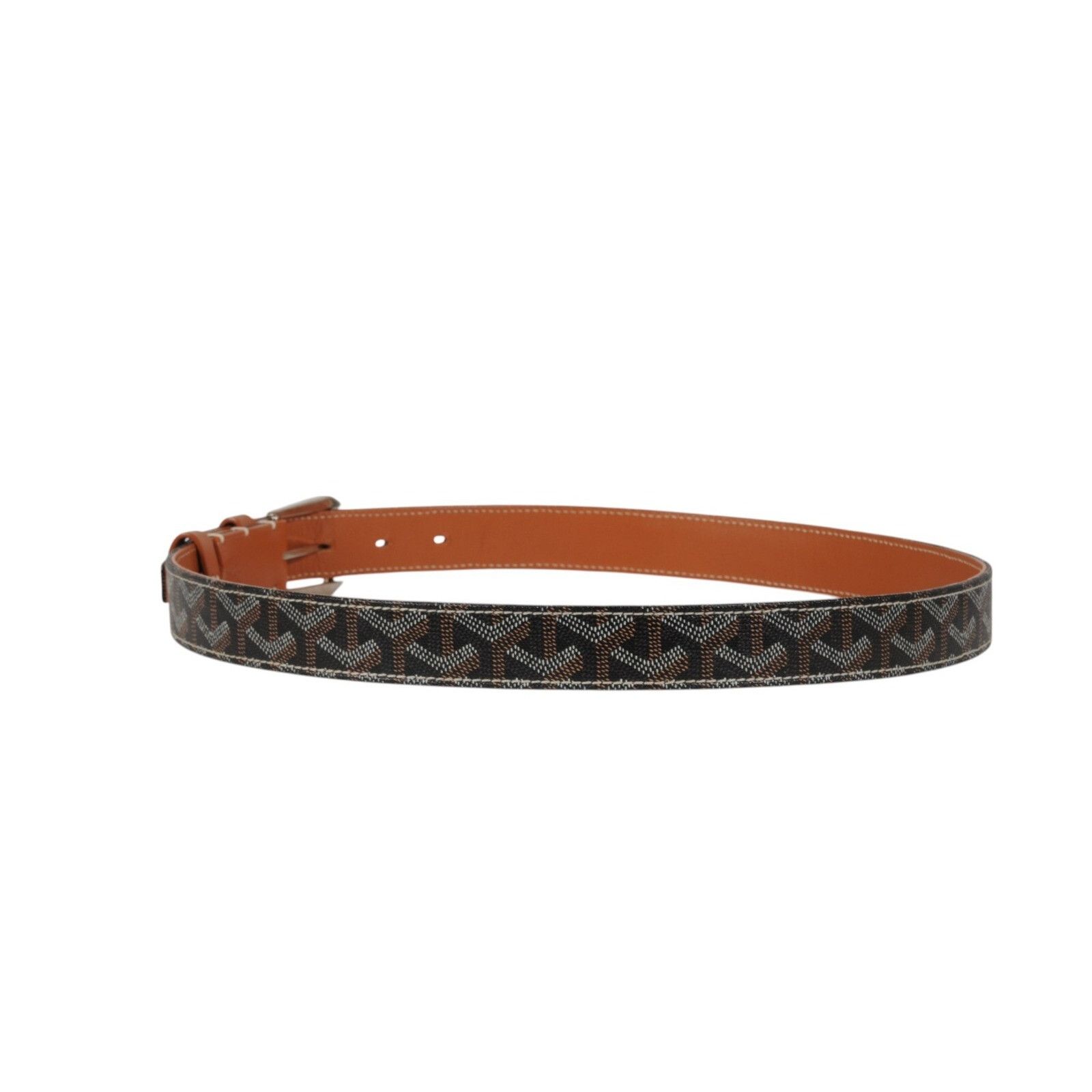 Fregate Belt 90 31 32 Black Brown Leather - 02533