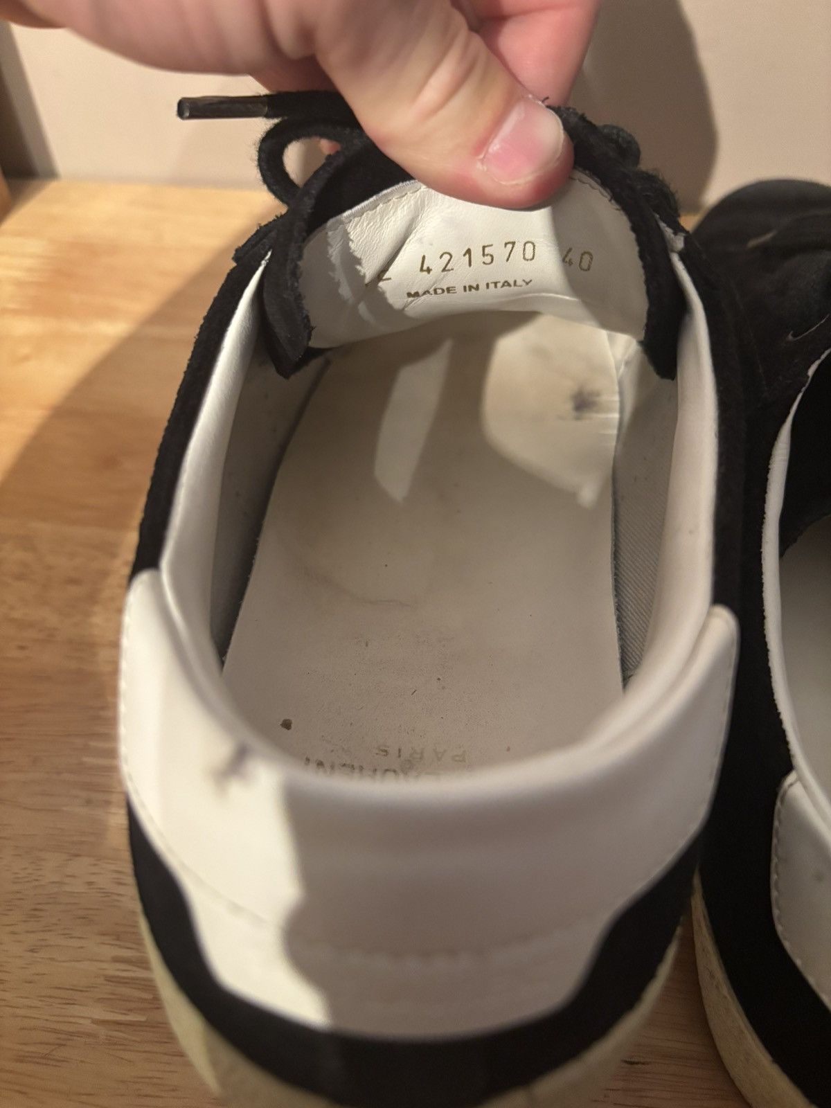 Saint Laurent Paris Saint Laurent low top suede sneakers Size US 7 / EU 40 - 6 Thumbnail