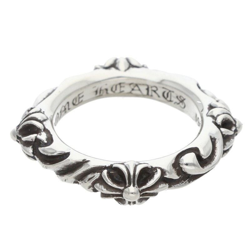 Chrome Hearts Chrome Hearts SBT Band Silver Ring Size ONE SIZE - 1 Thumbnail