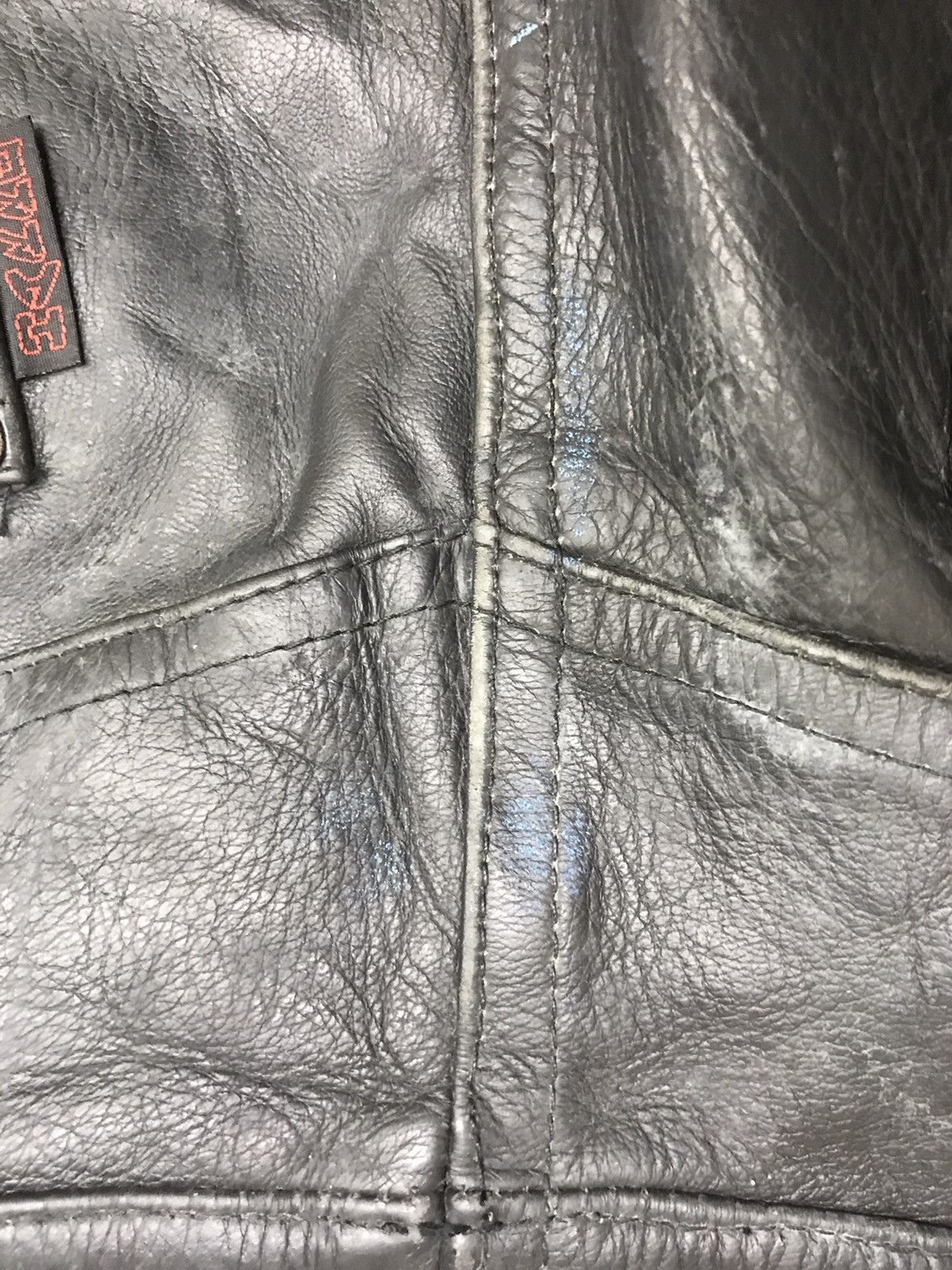 Genuine Leather HARRO STREETWEAR Side Lace Cowboy Leather Pant Size US 37 - 10 Thumbnail