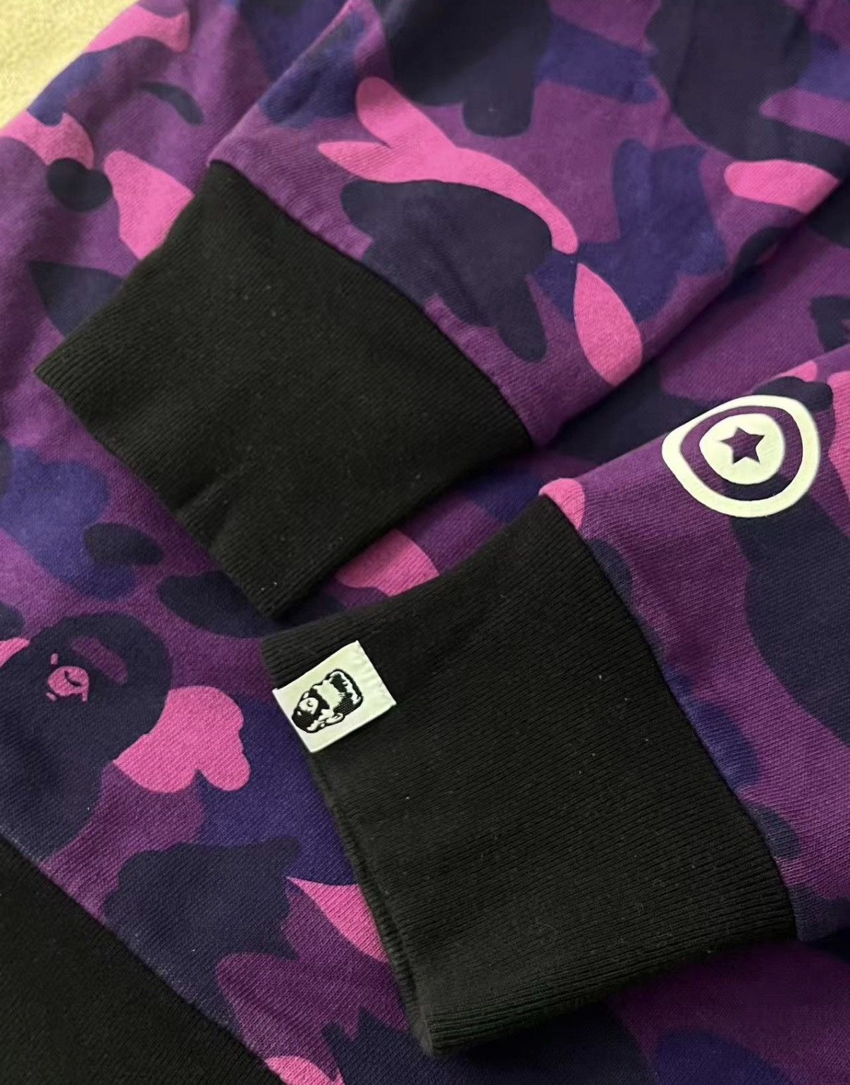 Bape BAPE Reversible Purple Black Camo Shark Jacket K5 Size US XXL / EU 58 / 5 - 3 Thumbnail