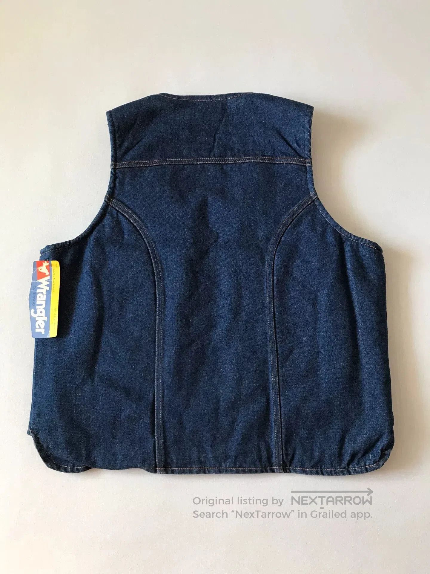 Wrangler 80s Wrangler Sherpa Lined Denim Vest. Size US XL / EU 56 / 4 - 2 Thumbnail