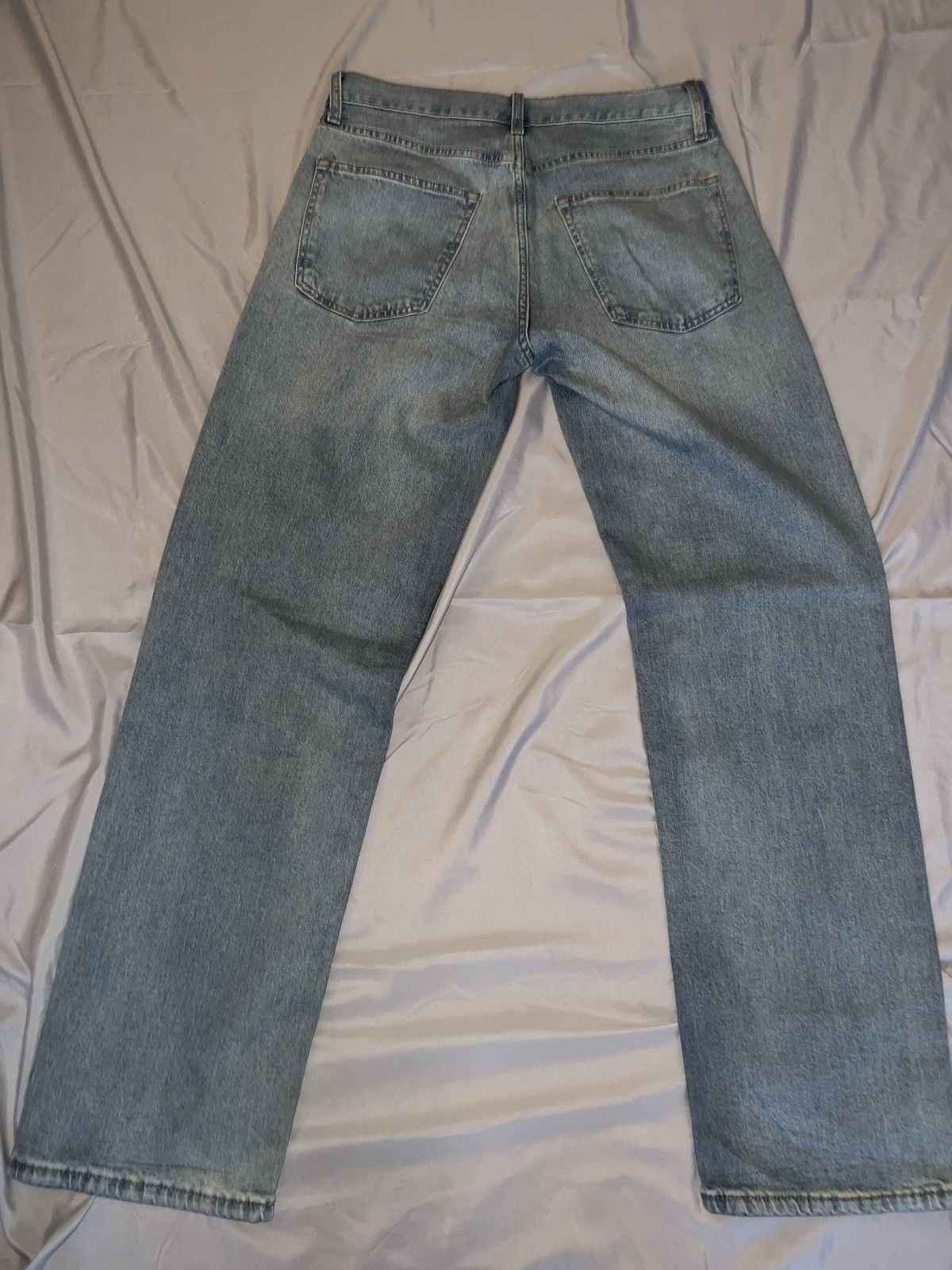Vintage Baggy Acid Wash Jeans Size US 31 - 2 Thumbnail