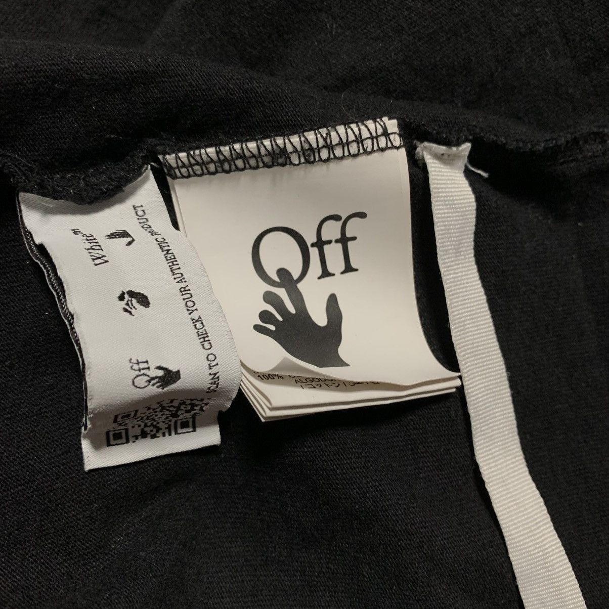 Off-White Off White Small Caravaggio Arrows Black Tee Virgil Abloh Size US S / EU 44-46 / 1 - 8 Thumbnail