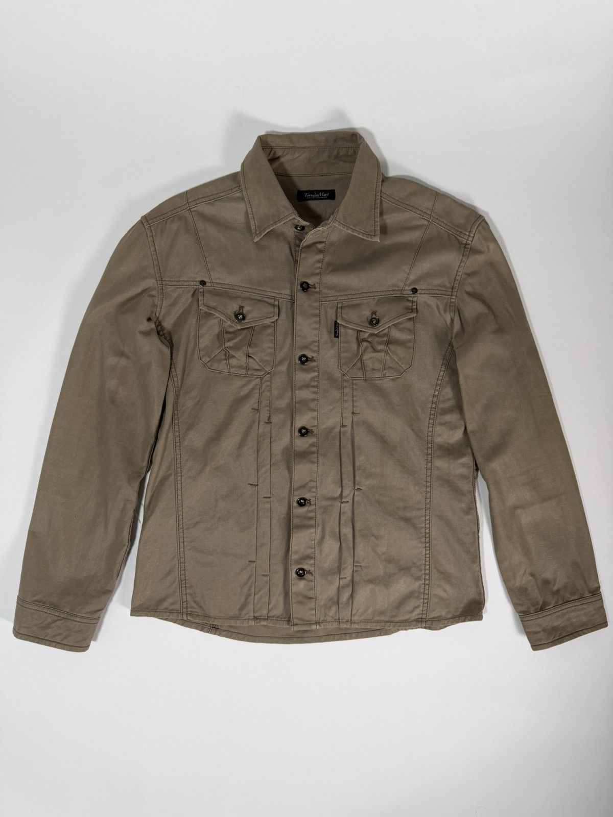 Tornado Mart Tornado Mart Coated Trucker Shirt Size US L / EU 52-54 / 3 - 1 Thumbnail