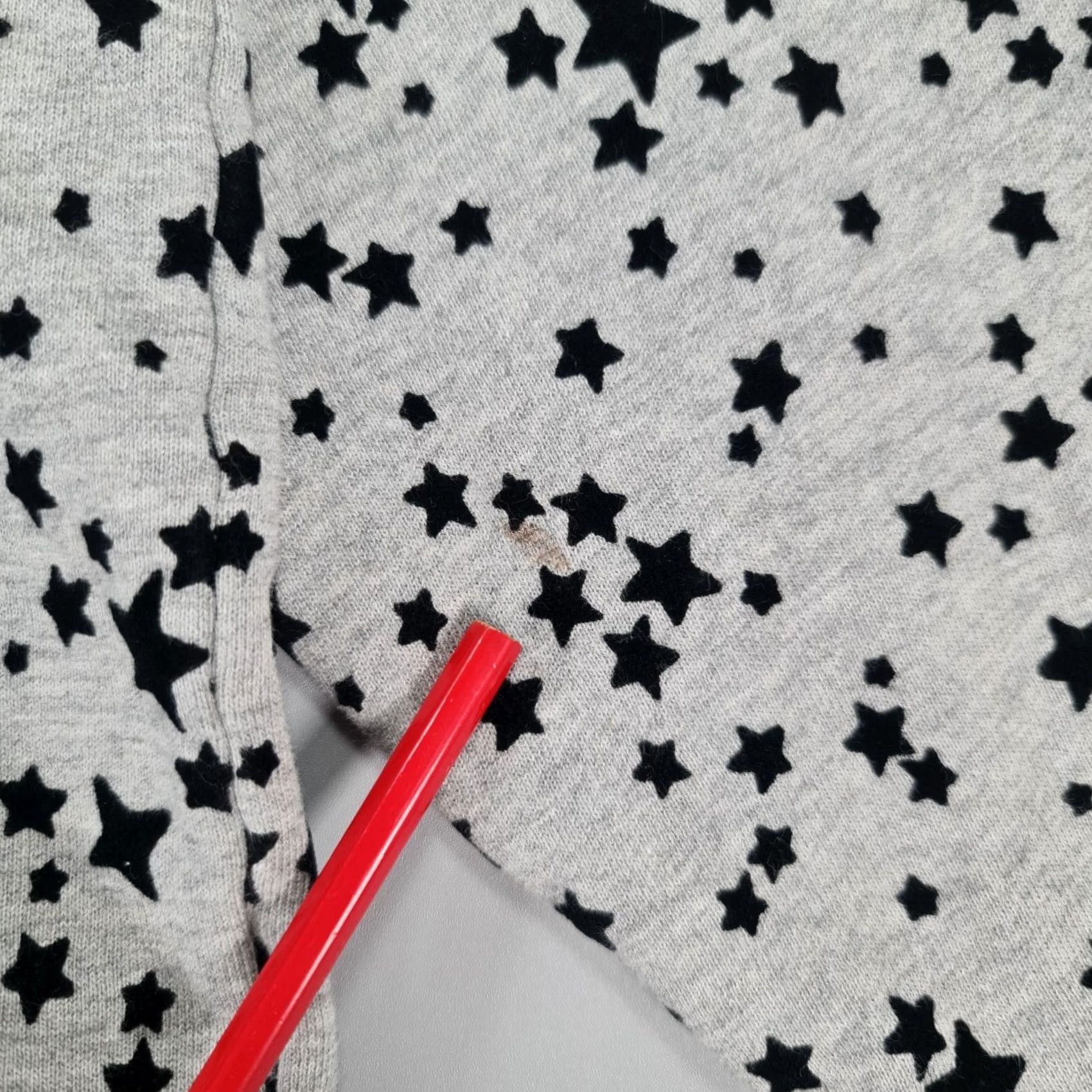Whistles Whistles Womens Sweatshirt Grey Medium Long Sleeve Star Print Cotton Pullover Size M / US 6-8 / IT 42-44 - 7 Thumbnail