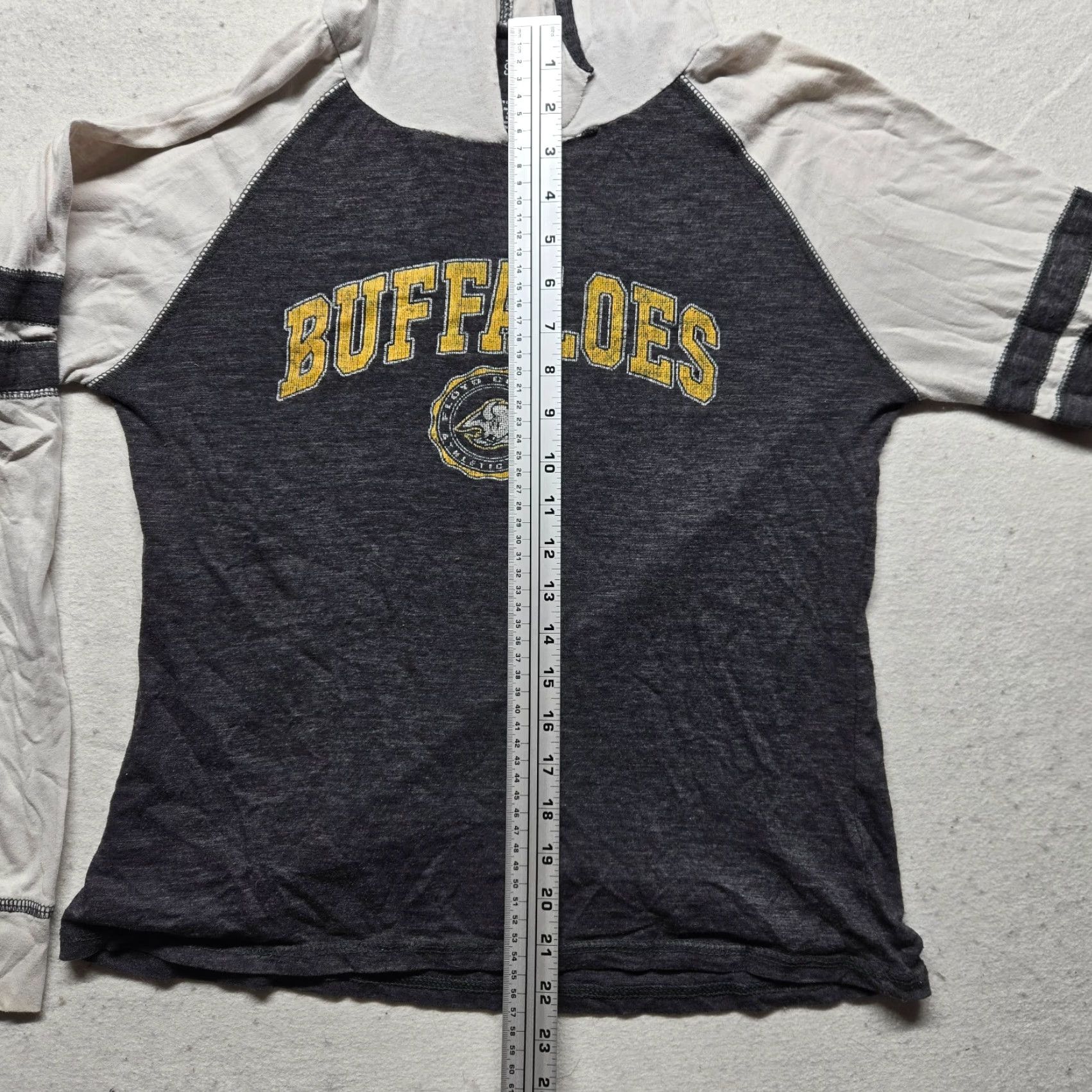 Vintage Floyd VA Buffalo Jacket Hoodie Lightweight Women M Medium White Shirt Size M / US 6-8 / IT 42-44 - 6 Thumbnail