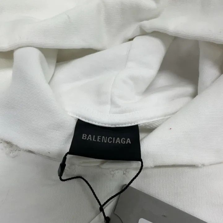 Balenciaga Balenciaga SS23 Hooded Sweatshirt for Women 0079-2507 Size XS / US 0-2 / IT 36-38 - 4 Thumbnail