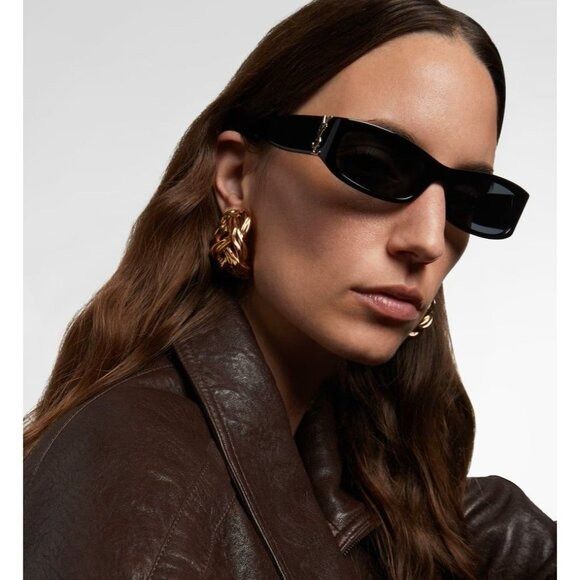 Saint Laurent Paris NEW SAINT LAURENT SLM152 002 SUNGLASSES WOMEN EYEWEAR SAINT Size ONE SIZE - 3 Thumbnail