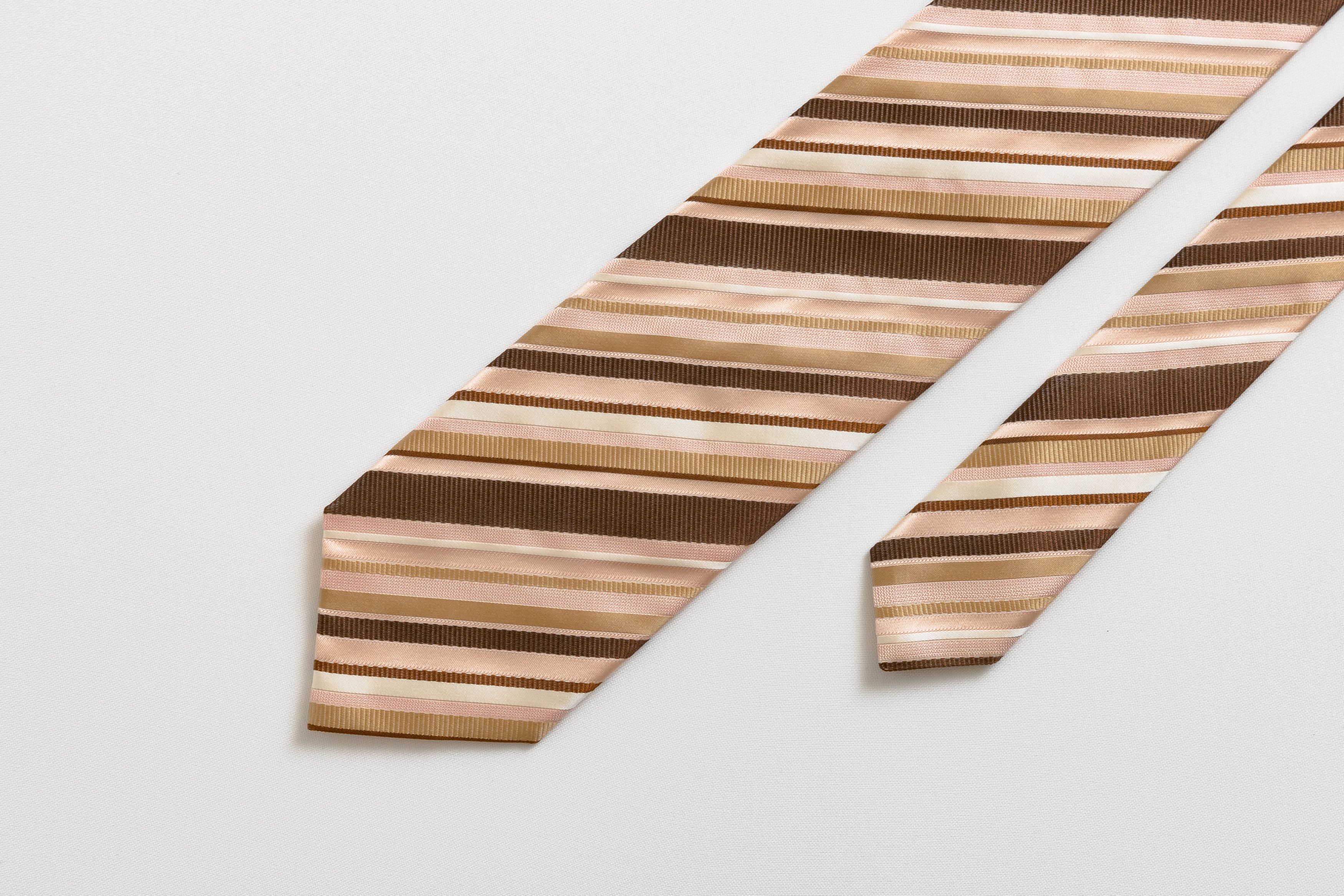 Pal Zileri Pal Zileri Tie striped pattern print necktie silk tie 045 Size ONE SIZE - 1 Thumbnail