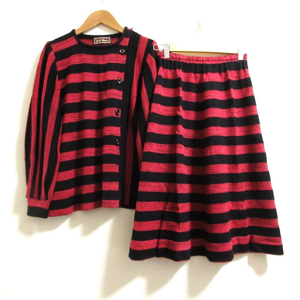 Other Other Toyoko Saito Knit Jacket Skirt Set Textile Suits DUTY FREE for USA Size ONE SIZE - 1 Thumbnail