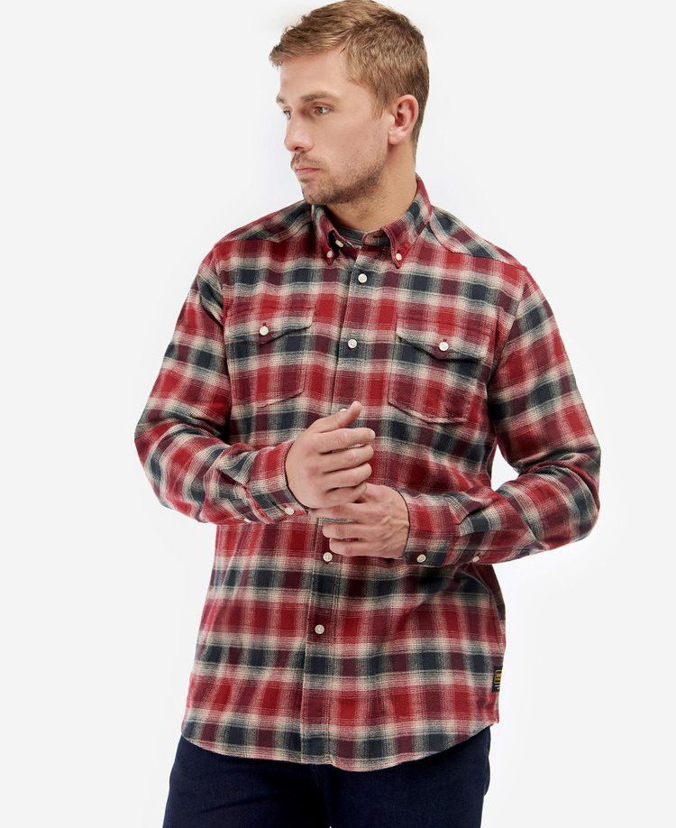 Barbour o1y1224 Cotton Logo Checked Shirt in Multicolor Size US S / EU 44-46 / 1 - 2 Thumbnail