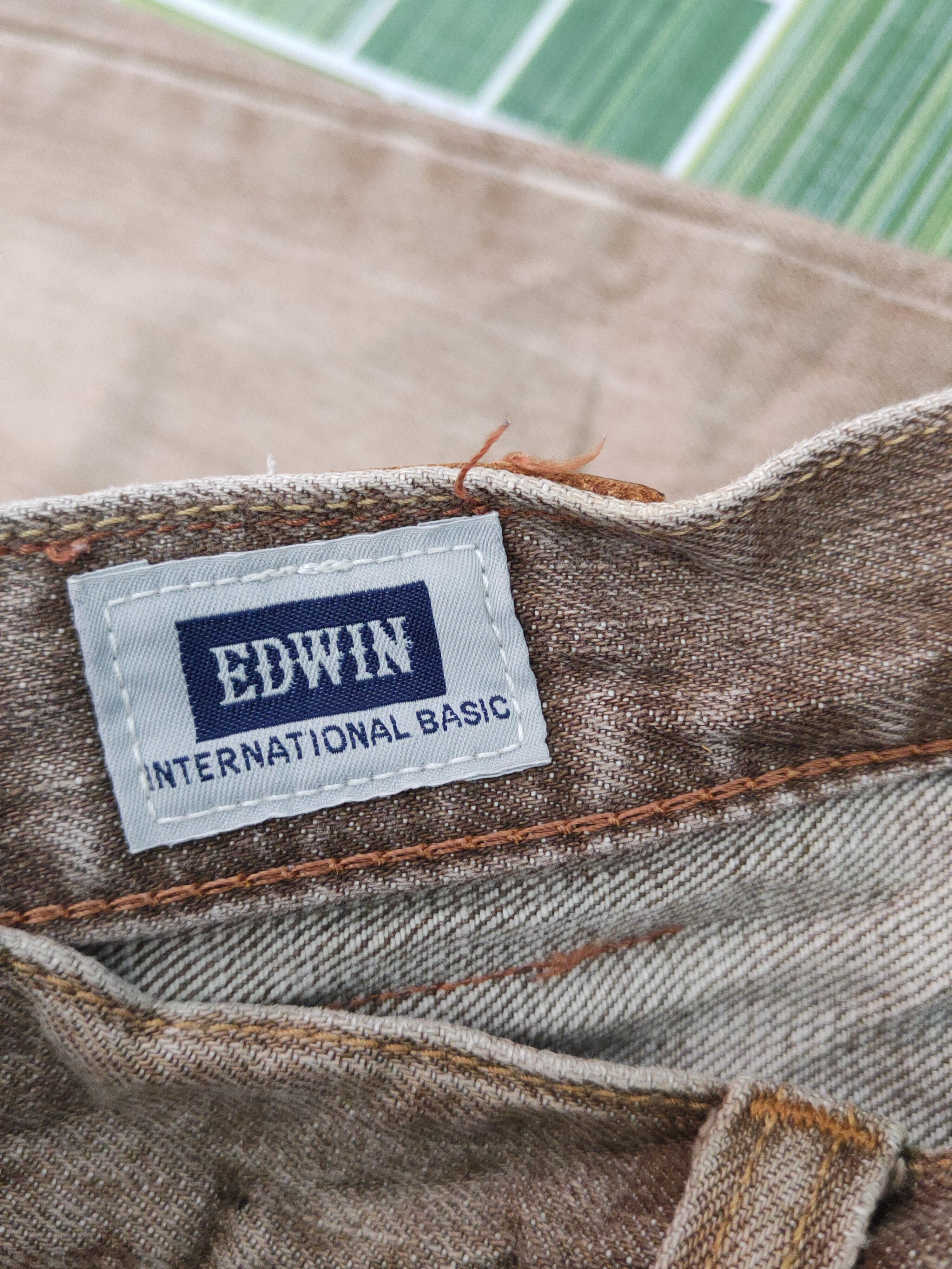 Edwin Edwin Brown Faded vintage Distressed Ripped Jeans #S1650 Size US 32 / EU 48 - 17 Thumbnail