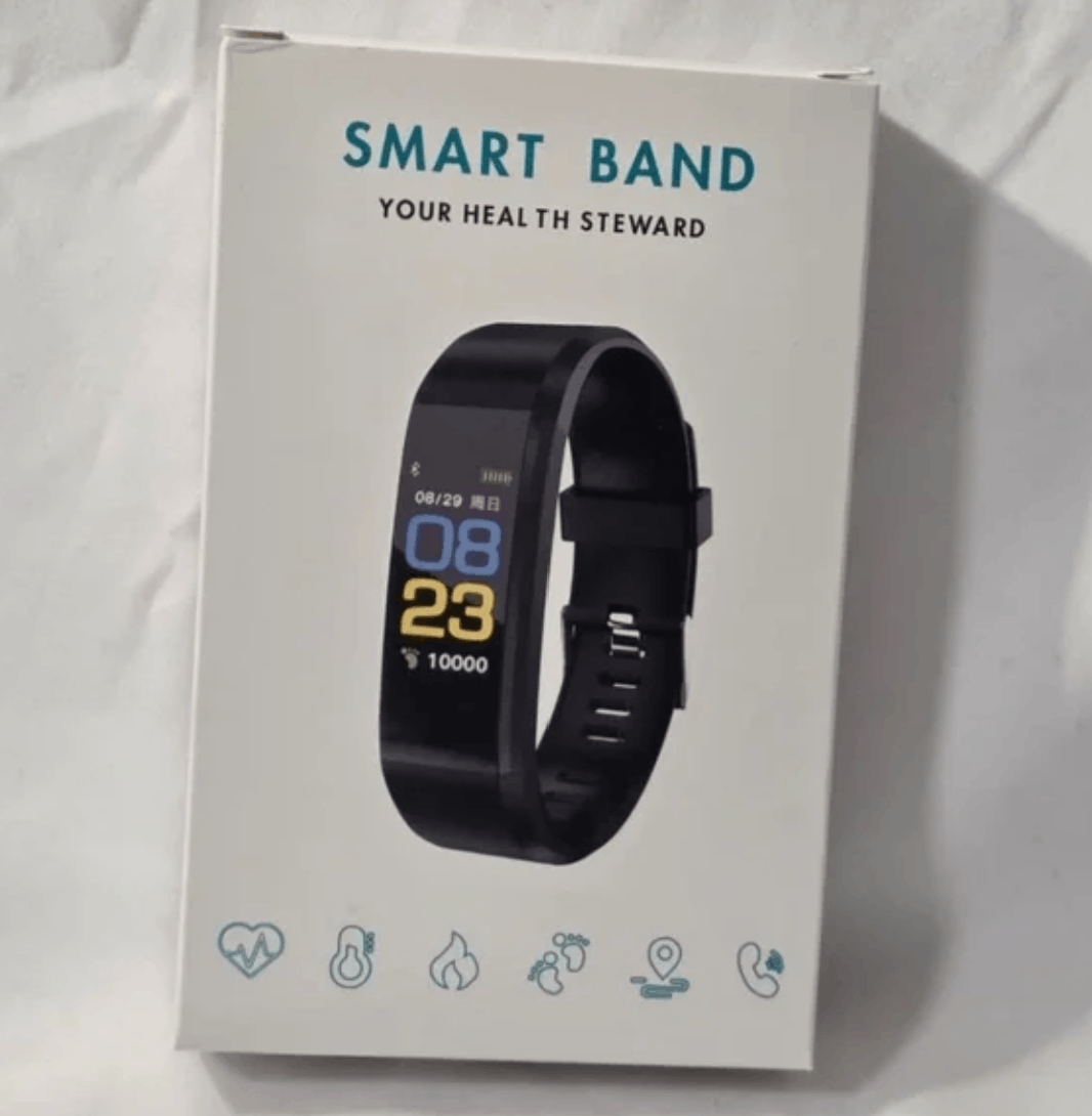 Other Black Wristband SmartWatch 115 Plus-Waterproof Fitness Size ONE SIZE - 1 Thumbnail