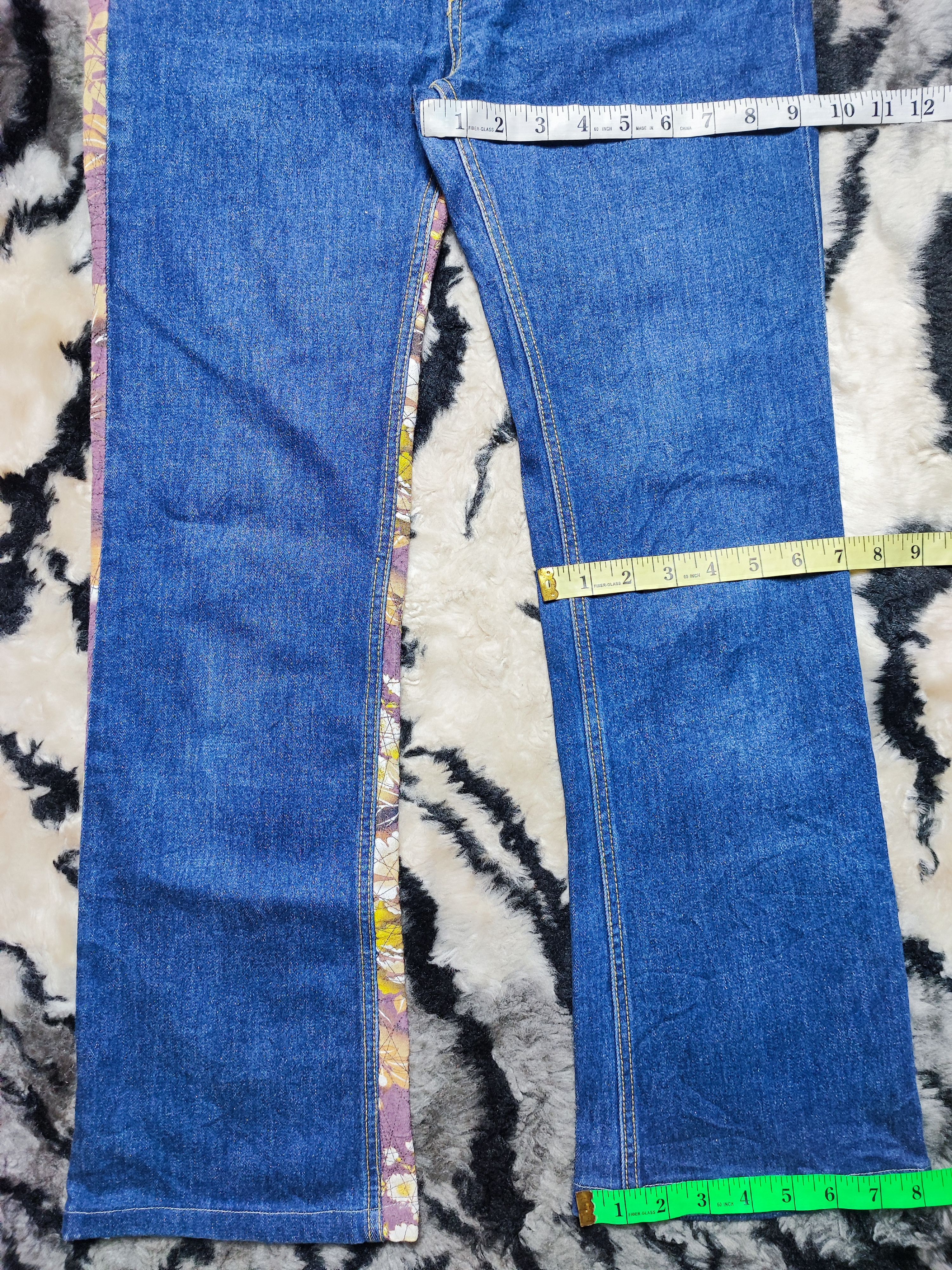 Japanese Brand Glamdy Full Print Flower Motive Hybrid Restructure Size US 30 / EU 46 - 5 Thumbnail
