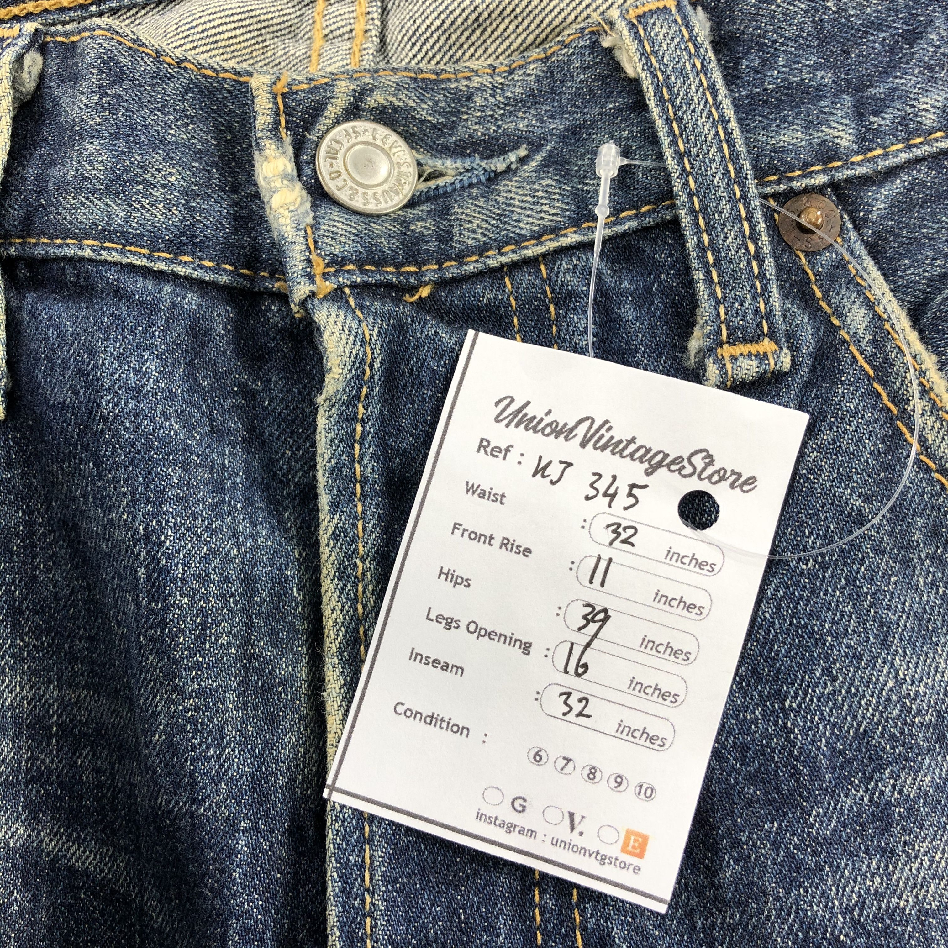 Levi's Vintage Levis 501 Jeans Dark Wash Denim KJ345 Size US 30 / EU 46 - 12 Thumbnail