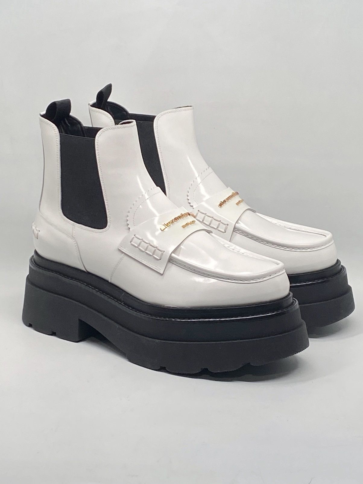 Alexander Wang Alexander Wang Carter Leather Platform Ankle Boots size 41 Size US 11 / IT 41 - 5 Thumbnail
