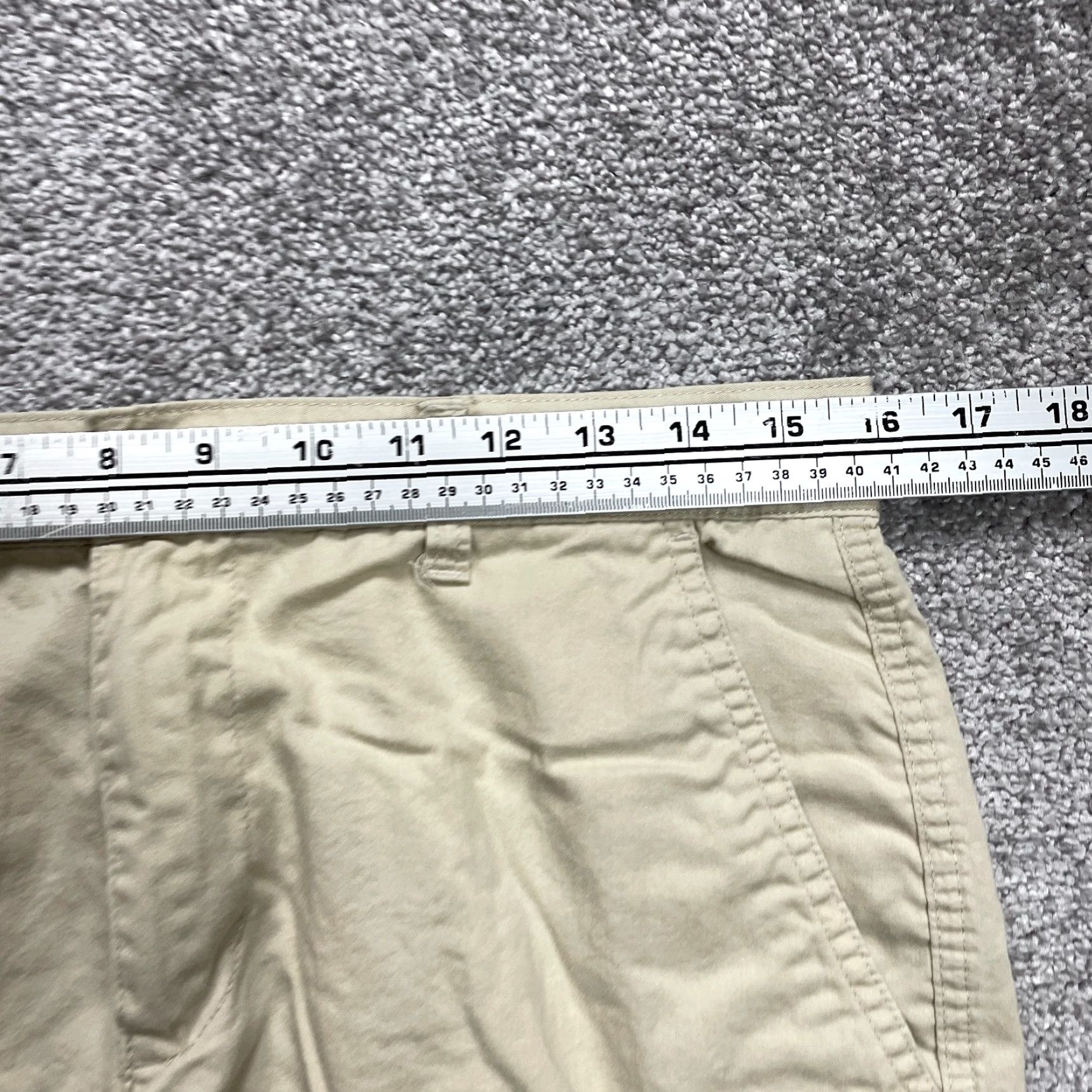 Vintage VINTAGE Columbia Cargo Shorts Men 32 Brown Cotton Flat Front Outdoor Casual 32x9 Size US 32 / EU 48 - 6 Thumbnail