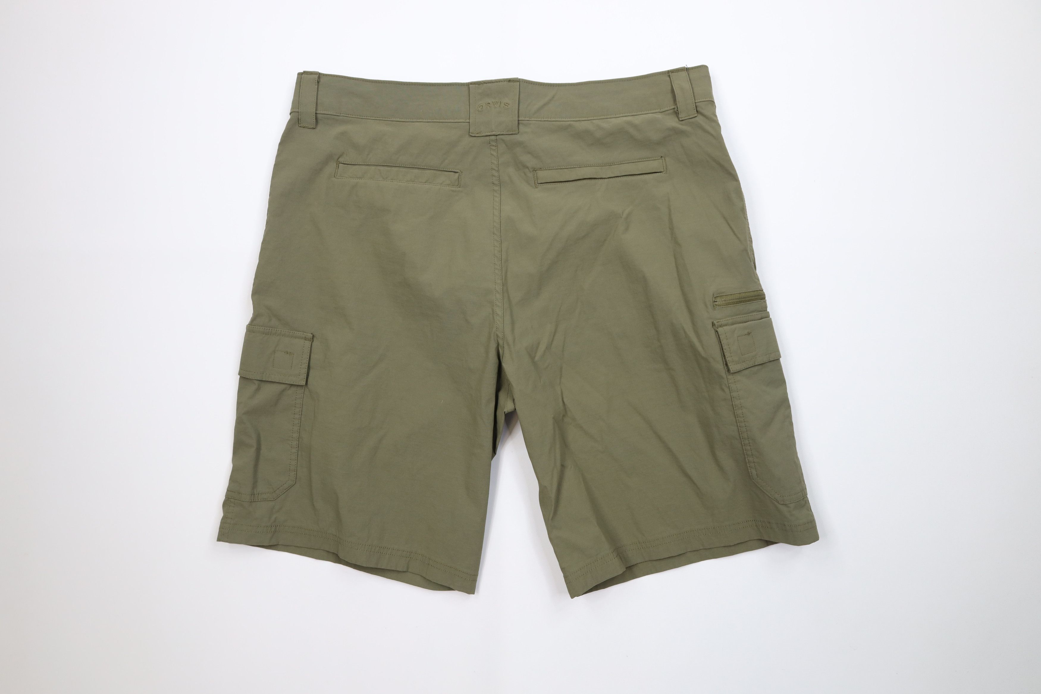Orvis Orvis Outdoor Hiking Trekking Trail Cargo Shorts Olive Green Size US 38 / EU 54 - 9 Thumbnail