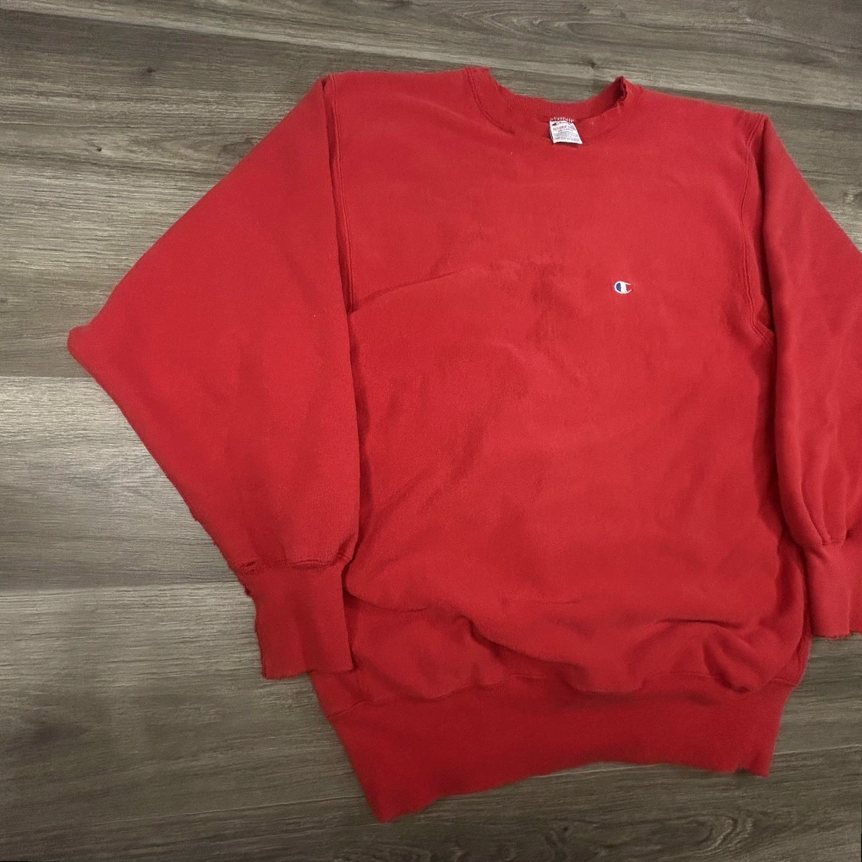 Champion VINTAGE Champion Sweatshirt Mens 2XL Red Reverse Weave Crewneck Made in USA Size US XXL / EU 58 / 5 - 4 Thumbnail