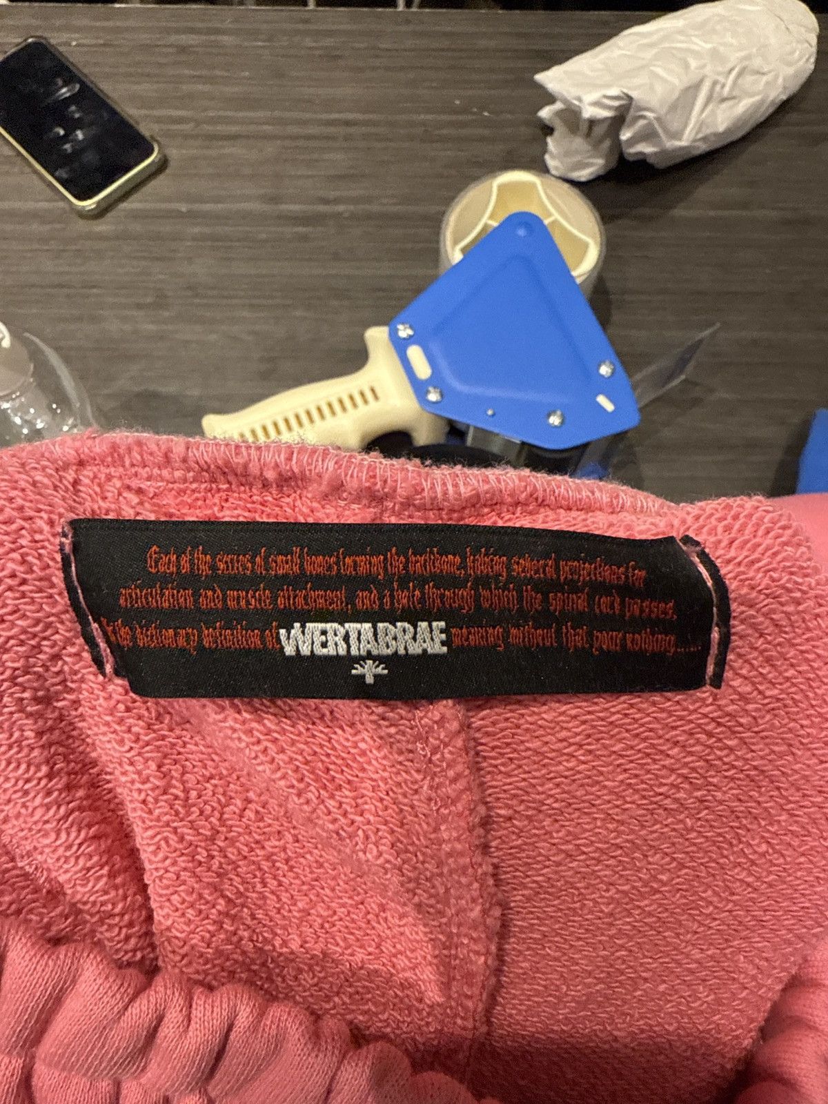Vertabrae Vertabrae Sweatpants Pink Red Size US 30 / EU 46 - 4 Thumbnail