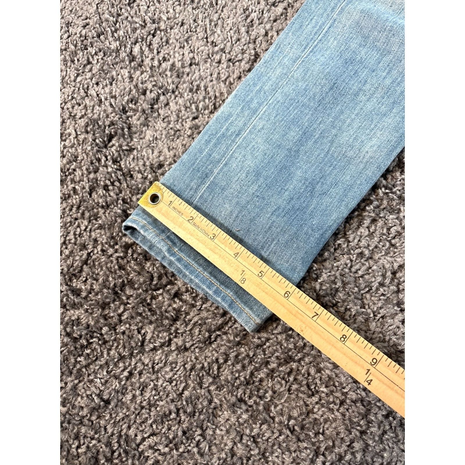 Rag & Bone Rag & Bone Jeans Women’s 30x30 Blue Denim Light Wash Distressed Low Rise Slim 5-Pocket Inseam 30 in Country USA Size 30" / US 8 / IT 44 - 3 Thumbnail