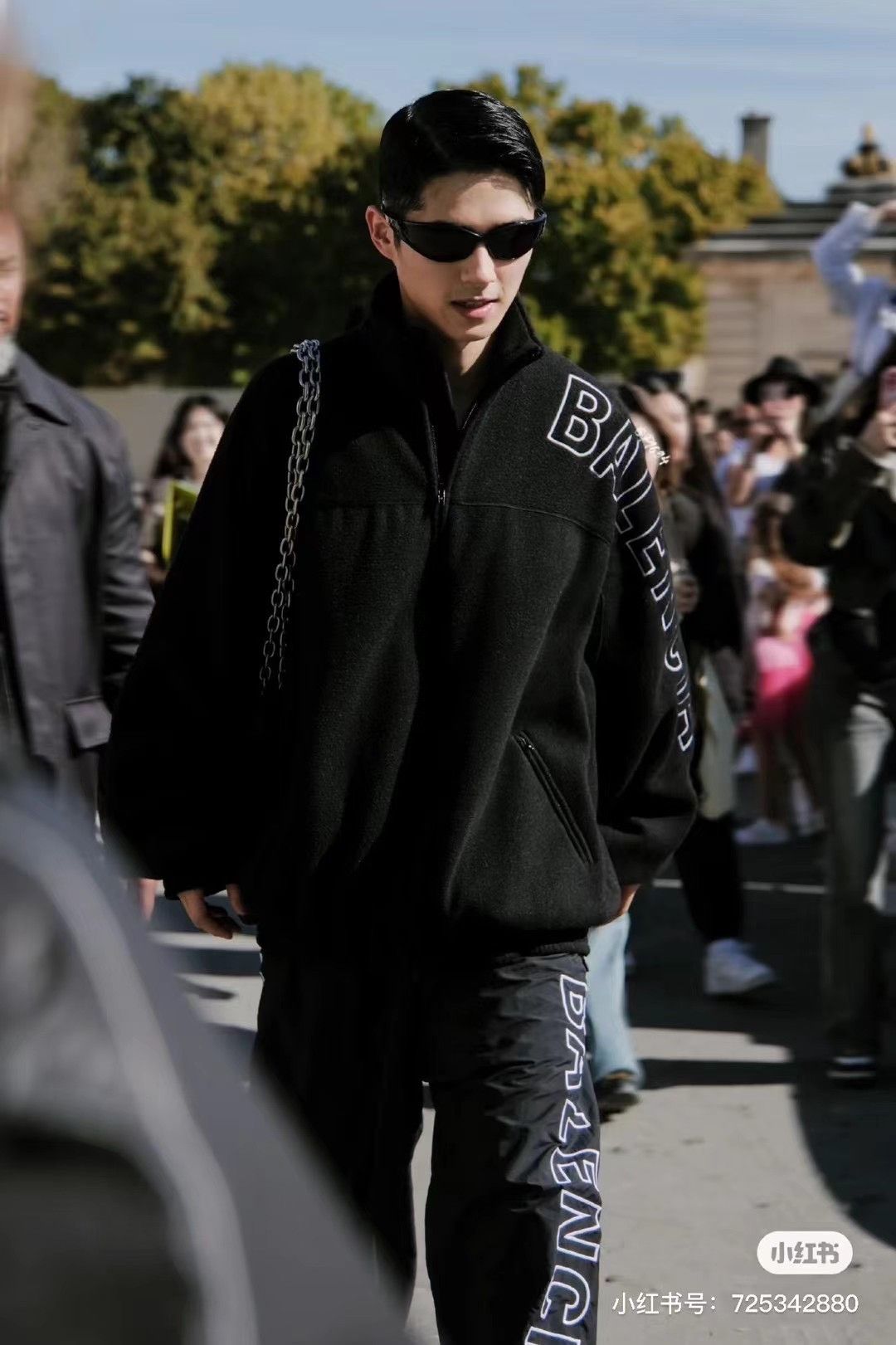 Balenciaga Balenciaga 23 logo Liu Haoran same style polar fleece jacke Size US S / EU 44-46 / 1 - 8 Thumbnail