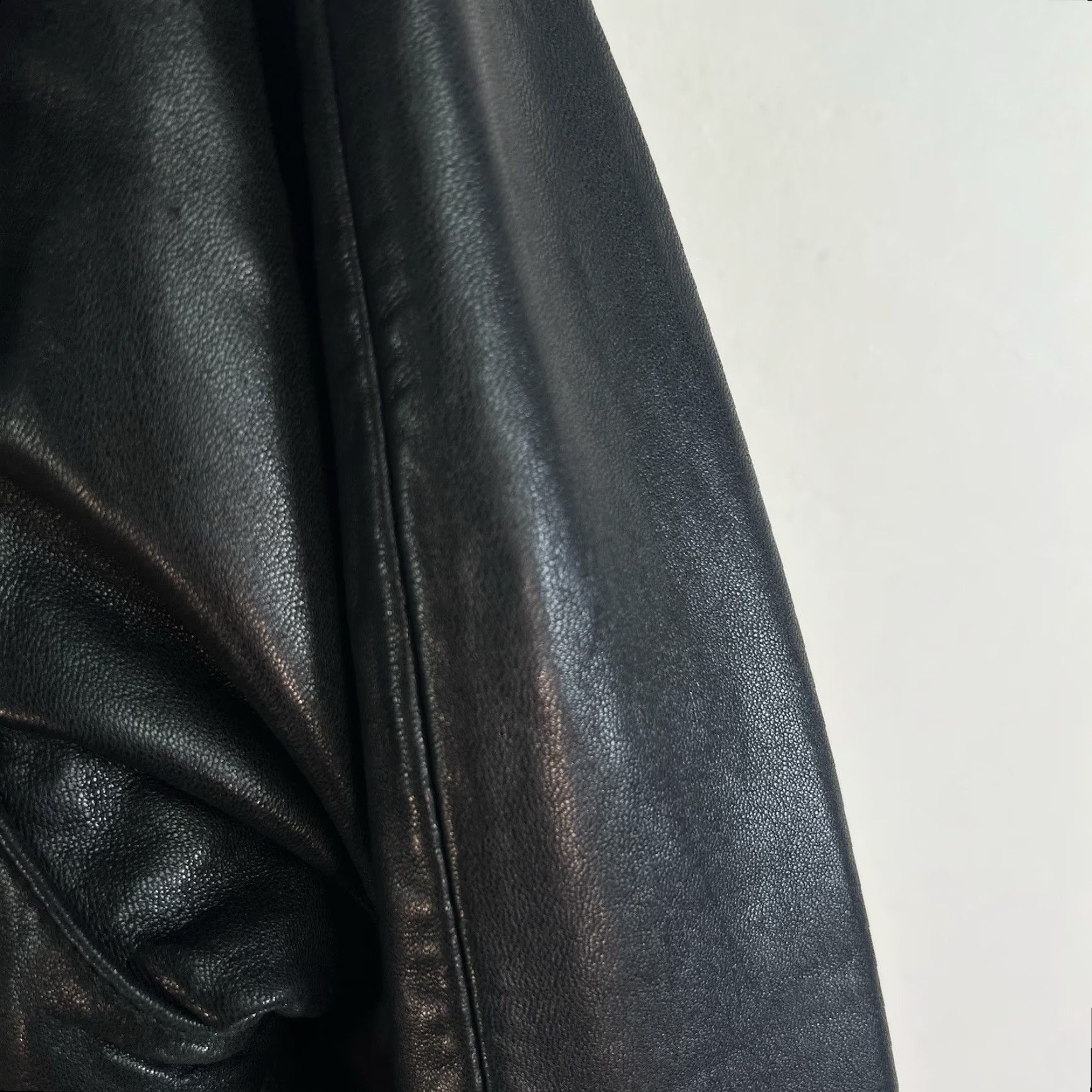 Worthington Worthington Lambskin Leather Fox Fur Hooded Jacket Womens M Black Size M / US 6-8 / IT 42-44 - 2 Thumbnail