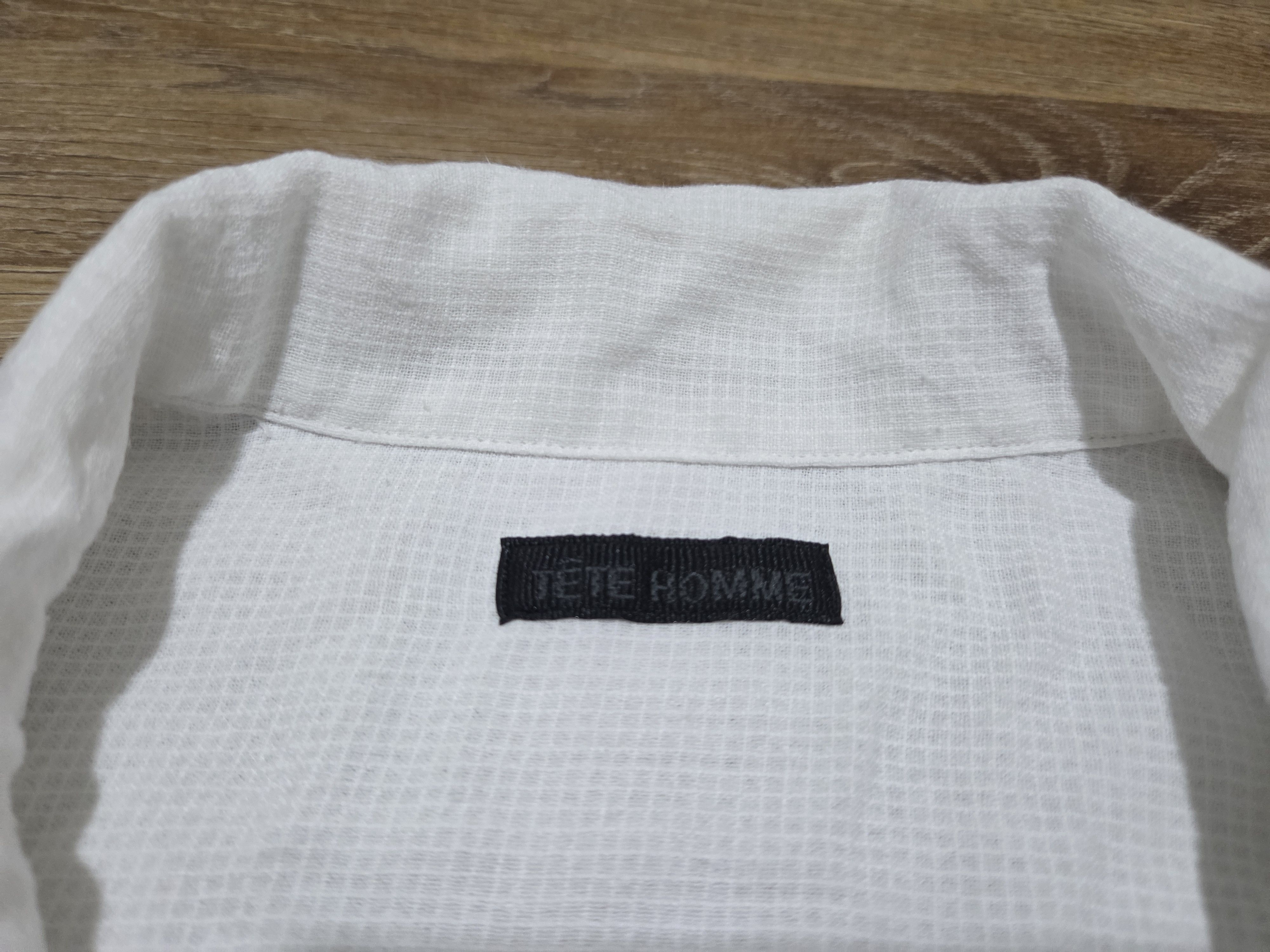 Japanese Brand Vintage Tete Homme Kazutaka Katoh Rayon Issey Miyake Shirt Size US M / EU 48-50 / 2 - 4 Thumbnail