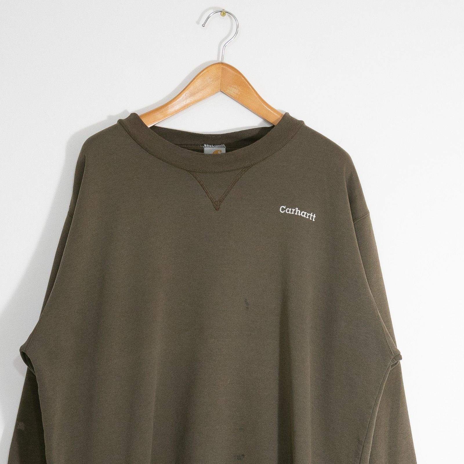 Carhartt Vintage 90s Carhartt Sunfaded Crewneck Sweatshirt Mens 2XL - Size US XXL / EU 58 / 5 - 2 Thumbnail
