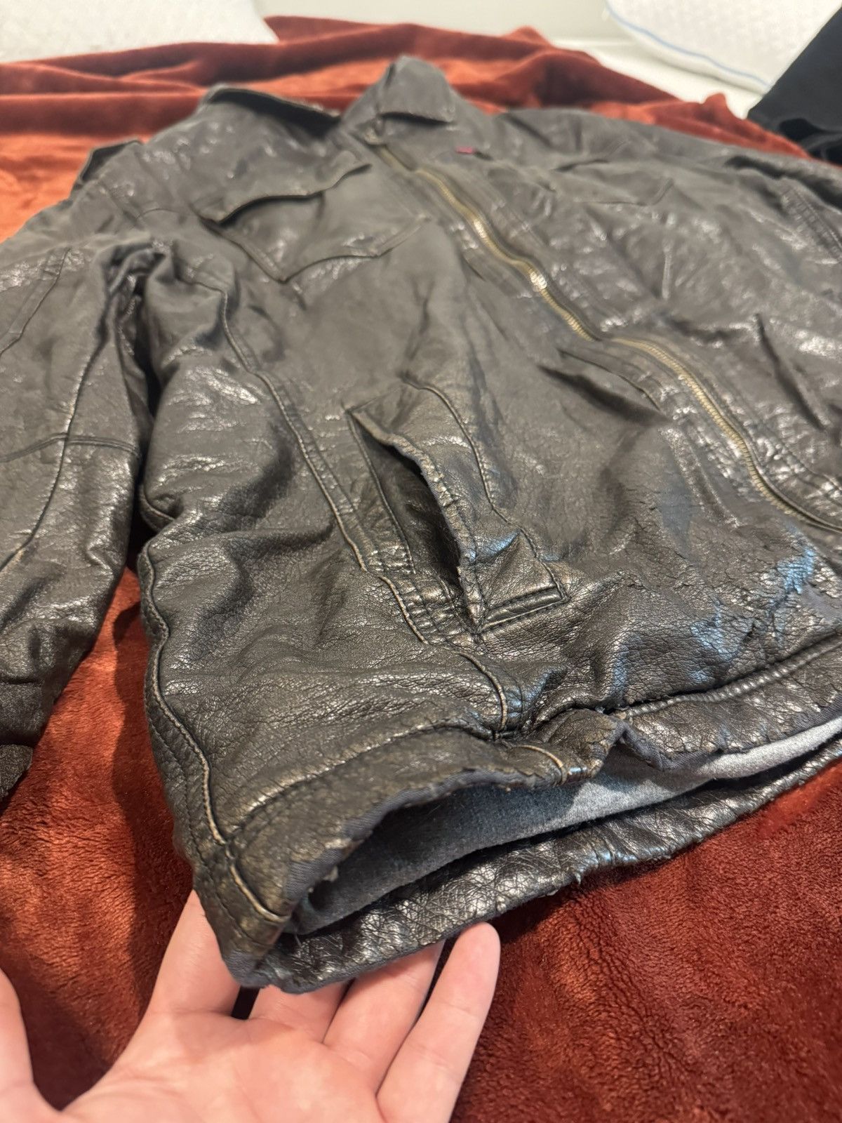 Levi's Vintage Clothing Vintage Levis heavy coat Size US XXL / EU 58 / 5 - 4 Thumbnail