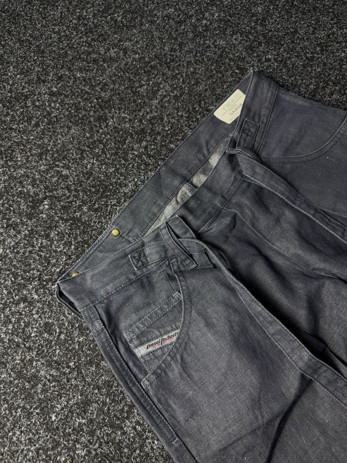 Diesel Luxury Avant Garde Diesel Saada Japanese style denim pants Size 28" / US 6 / IT 42 - 7 Thumbnail