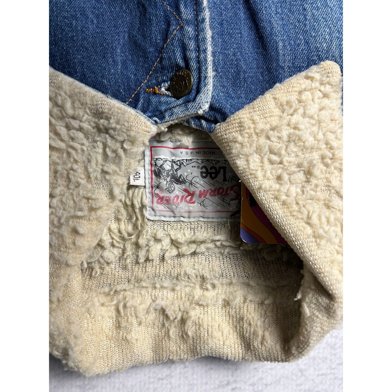 Lee Vintage 90s Lee Blue Pre-owned Denim Jacket - Men's Small Size US S / EU 44-46 / 1 - 4 Thumbnail