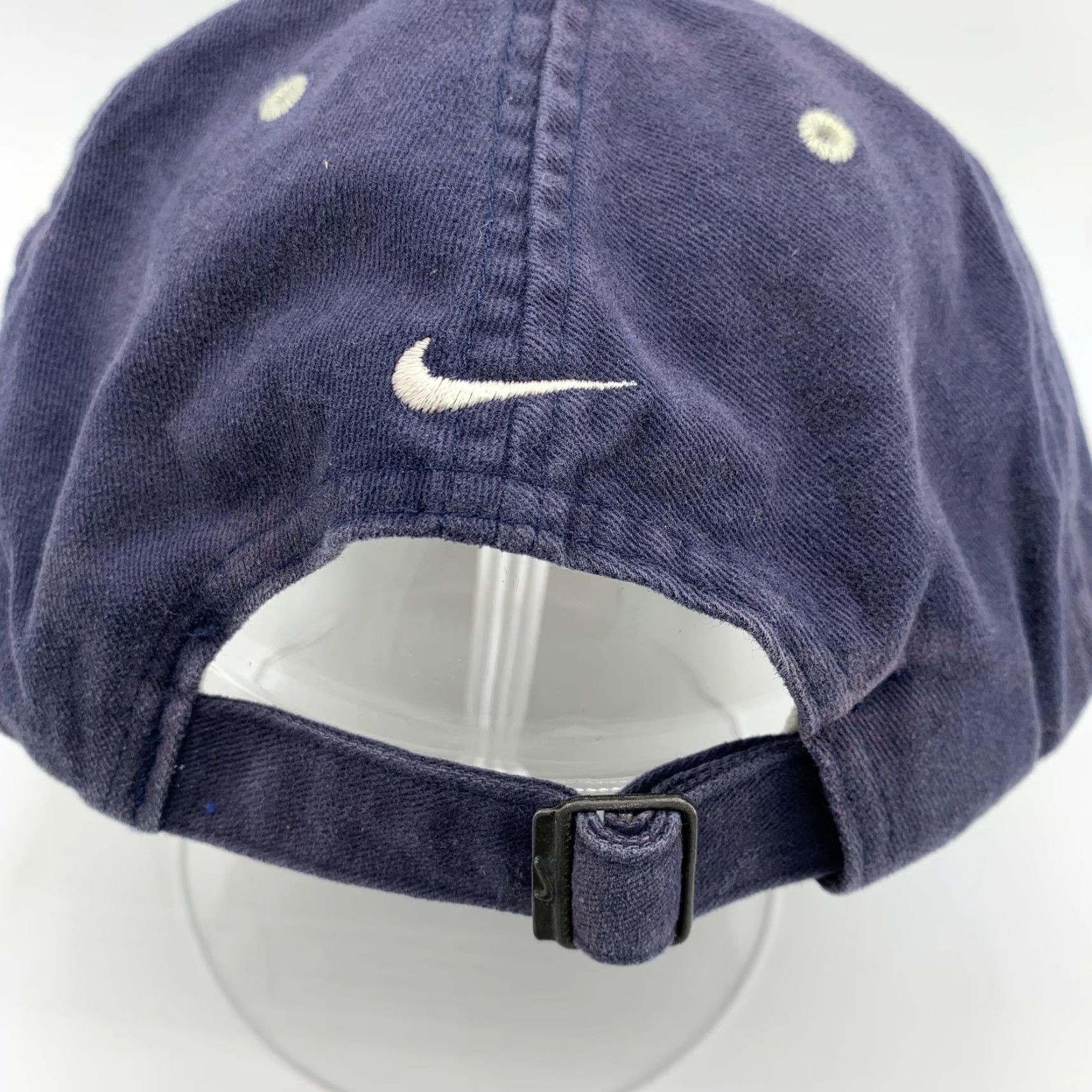 Nike Nike Golf Hat One Size Mens Blue Twill Strap Back Baseball Cap Shield Logo Nike Swoosh Golf Clubs Casual Sports Cap Size ONE SIZE - 3 Thumbnail