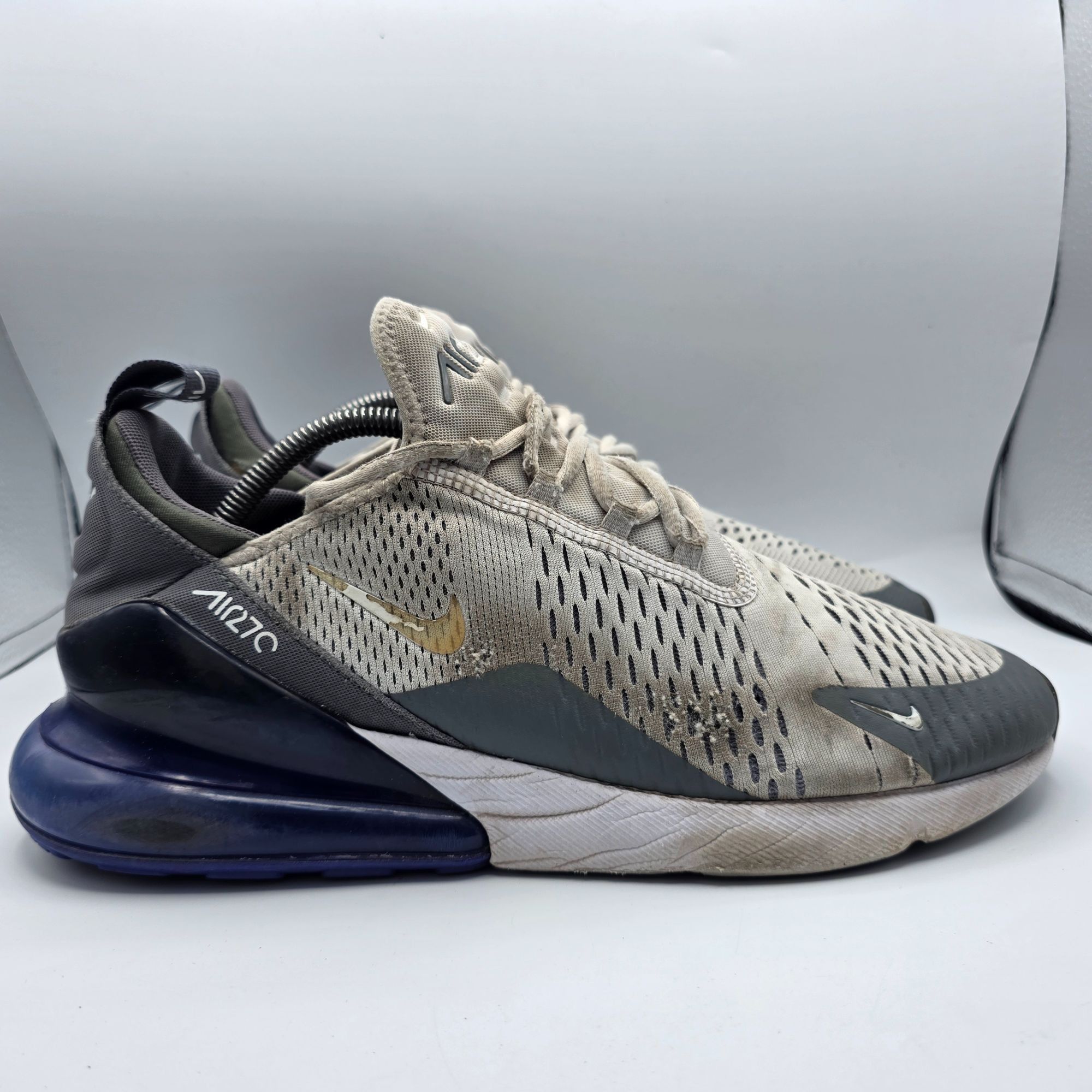 Nike Nike Air Max 270 Mens Size 10 White Persian Violet Athletic Size US 10 / EU 43 - 12 Thumbnail