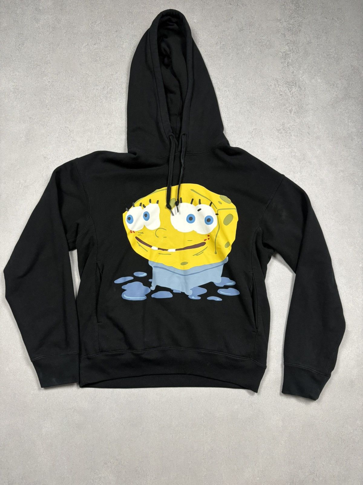 Cactus Plant Flea Market × Uniqlo Uniqlo x CPFM Spongebob Squarepants Graphic Hoodie Black XS Size US XS / EU 42 / 0 - 1 Thumbnail