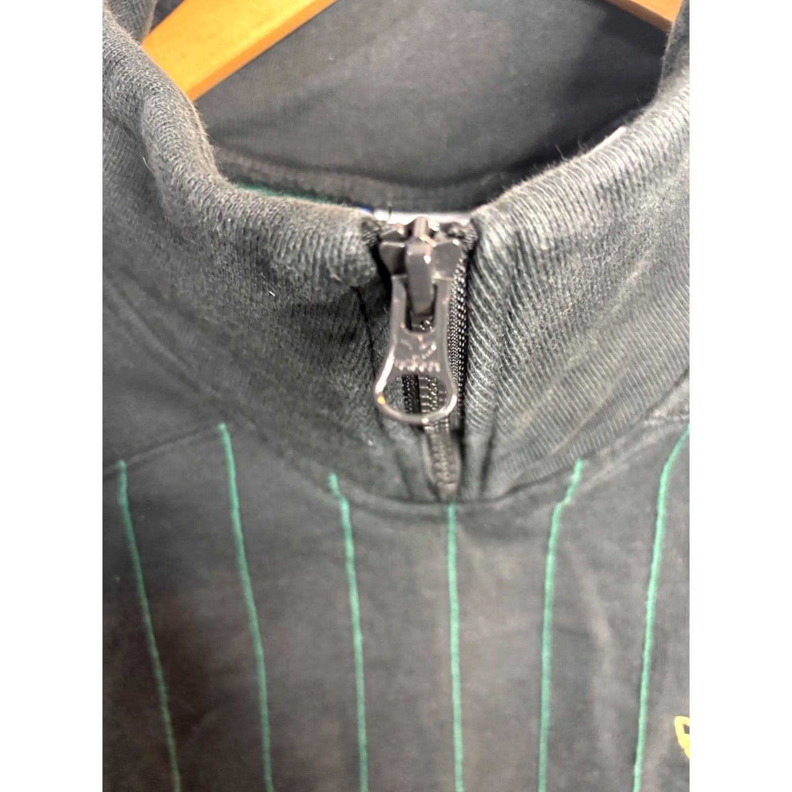 Adidas adidas Tyshawn Jacket Men's S Black Stripe Windbreaker Full Zip Pockets Classic Size US S / EU 44-46 / 1 - 3 Thumbnail