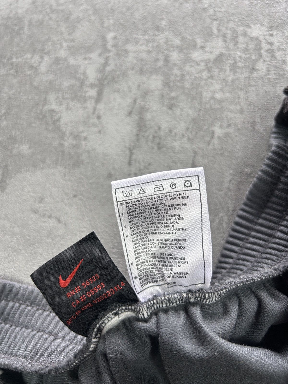 Nike × Vintage Vintage 90s Nike Snap Button Side Track Pants Size US 36 / EU 52 - 4 Thumbnail