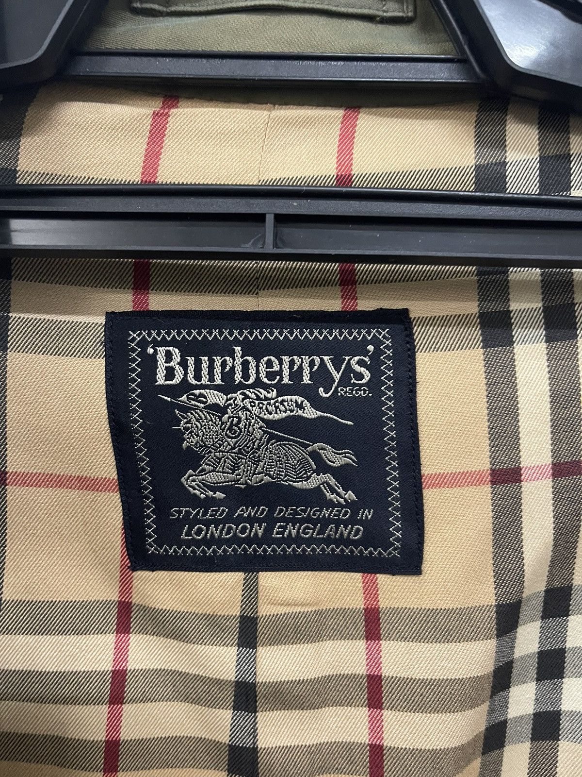 Burberry Prorsum × Vintage Burberry nova check trench long coat Size US M / EU 48-50 / 2 - 10 Thumbnail