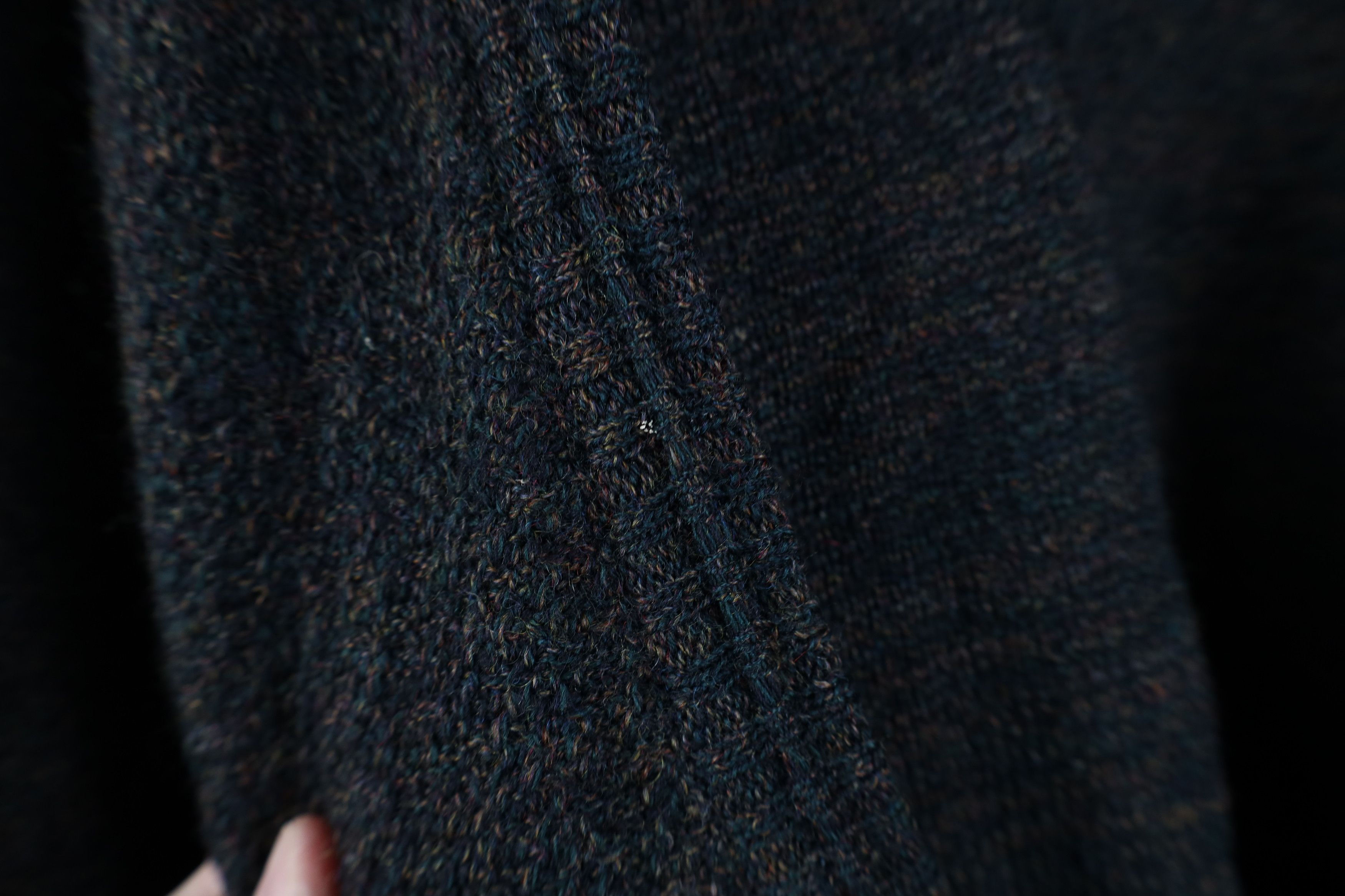 Vintage Vintage 90s Streetwear Knit Cardigan Sweater Wool Blend Size US XXL / EU 58 / 5 - 5 Thumbnail