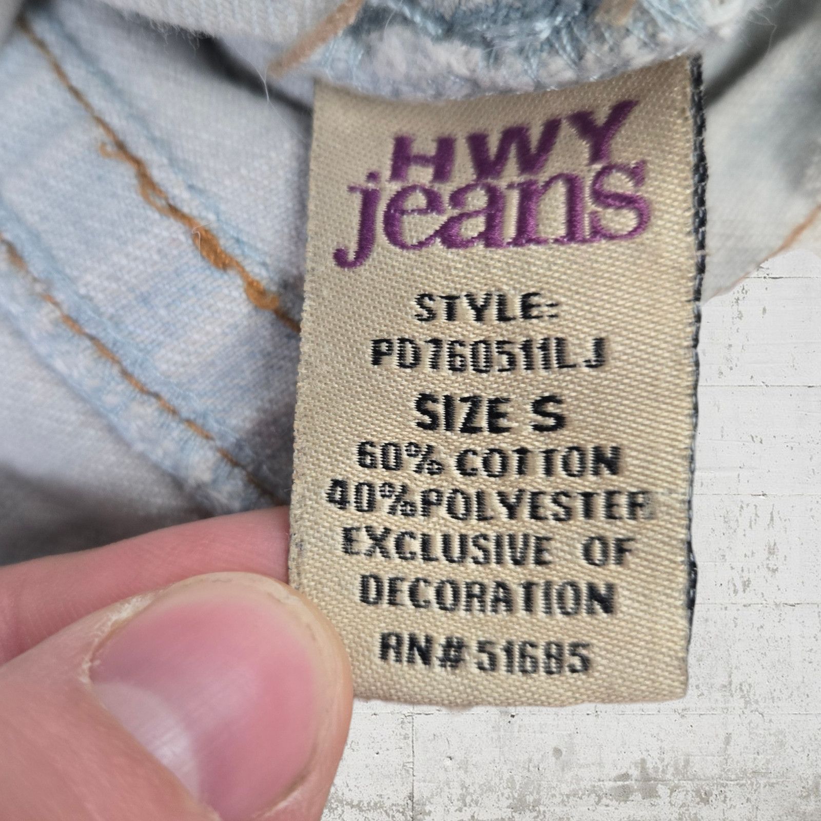 Vintage Y2K Acid Wash Hand Painted Denim Jacket Size Small Size S / US 4 / IT 40 - 7 Thumbnail