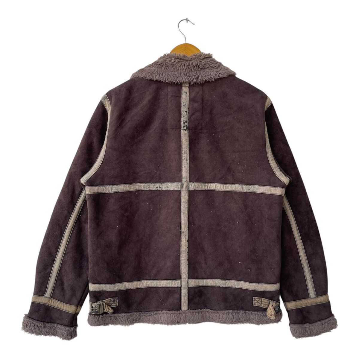 Alpha Industries Alpha Industries B-3 Flight Bomber Jacket Suede Shearling Size US M / EU 48-50 / 2 - 3 Thumbnail