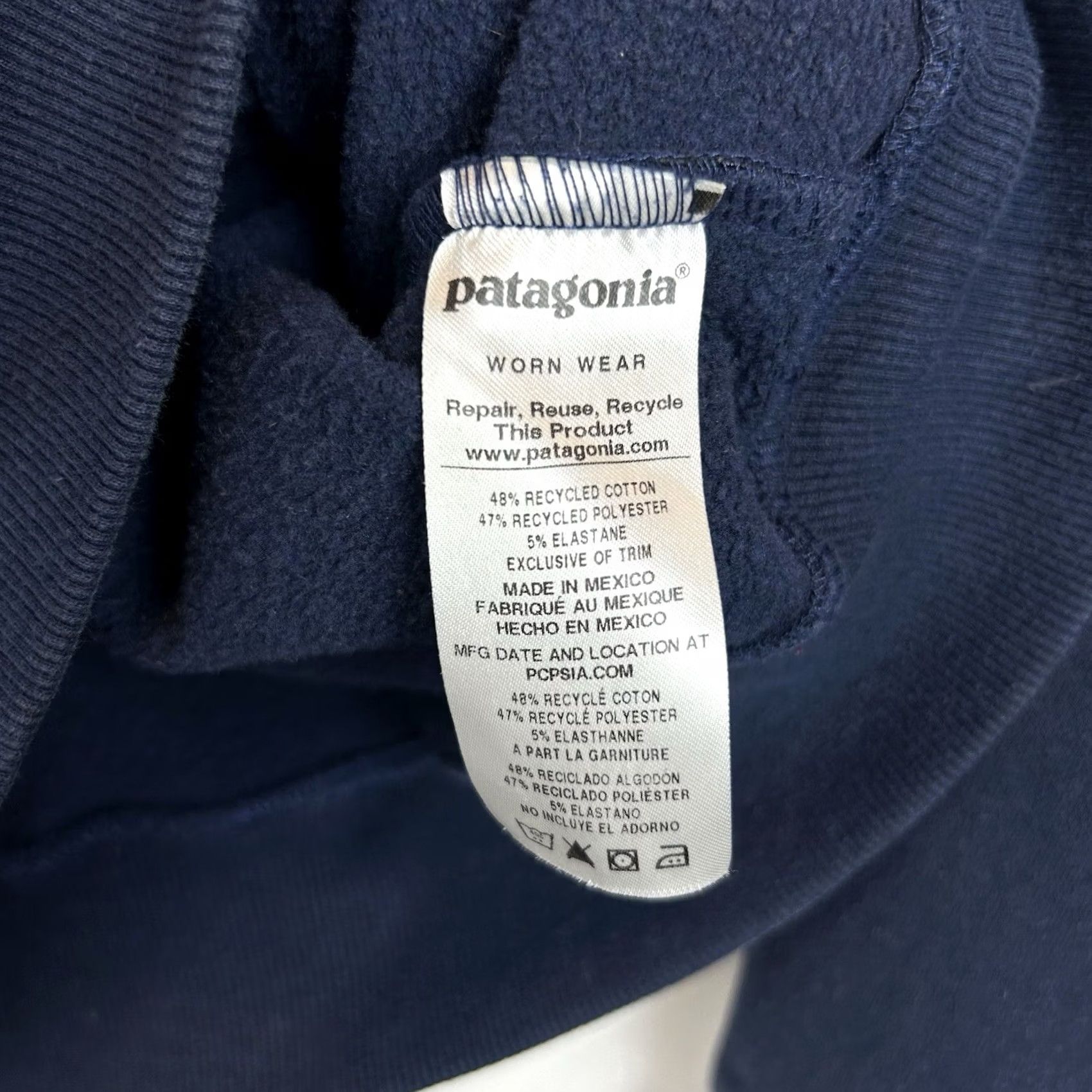 Patagonia Patagonia Hoodie Mens S Blue Fitz Roy Bison Uprisal Recycled Buffalo Size US S / EU 44-46 / 1 - 6 Thumbnail