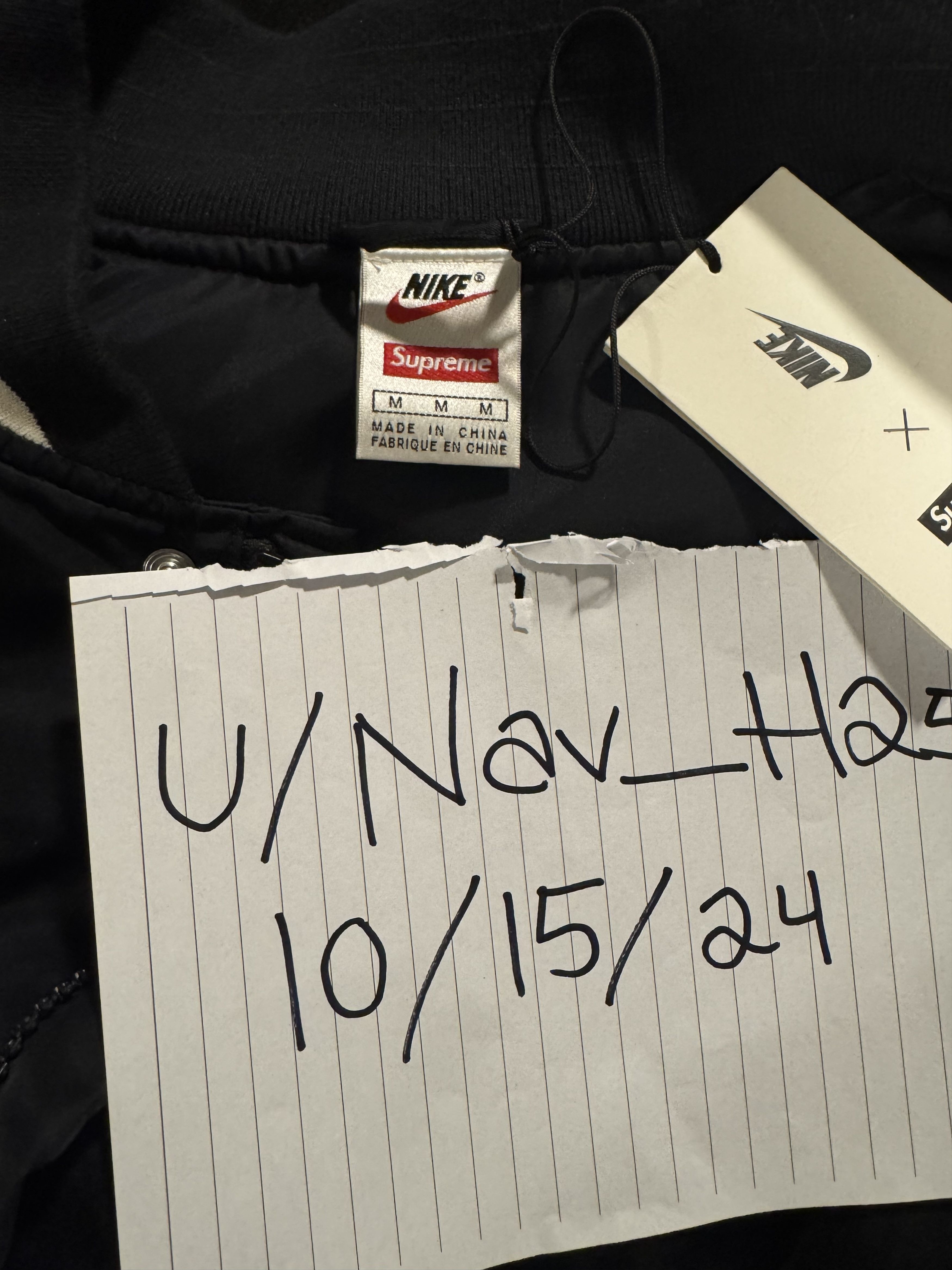 Nike × Supreme Supreme NBA bomber jacket Size US M / EU 48-50 / 2 - 8 Thumbnail