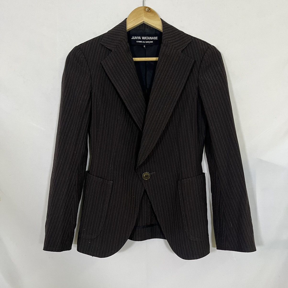 Junya Watanabe COMME DES GARCONS JUNYA WATANABE AD2002 COAT BLAZER Size S / US 4 / IT 40 - 1 Thumbnail