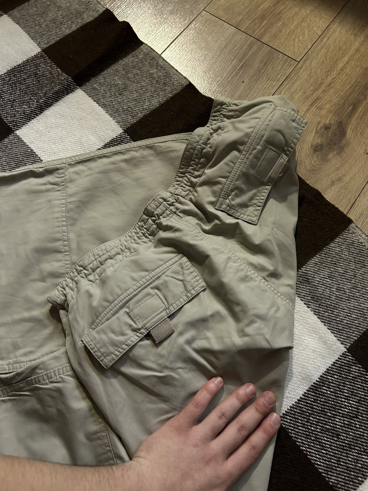 Gap × Japanese Brand Vintage Gap Parachute Japanese pants with fleece mens Size US 32 / EU 48 - 3 Thumbnail