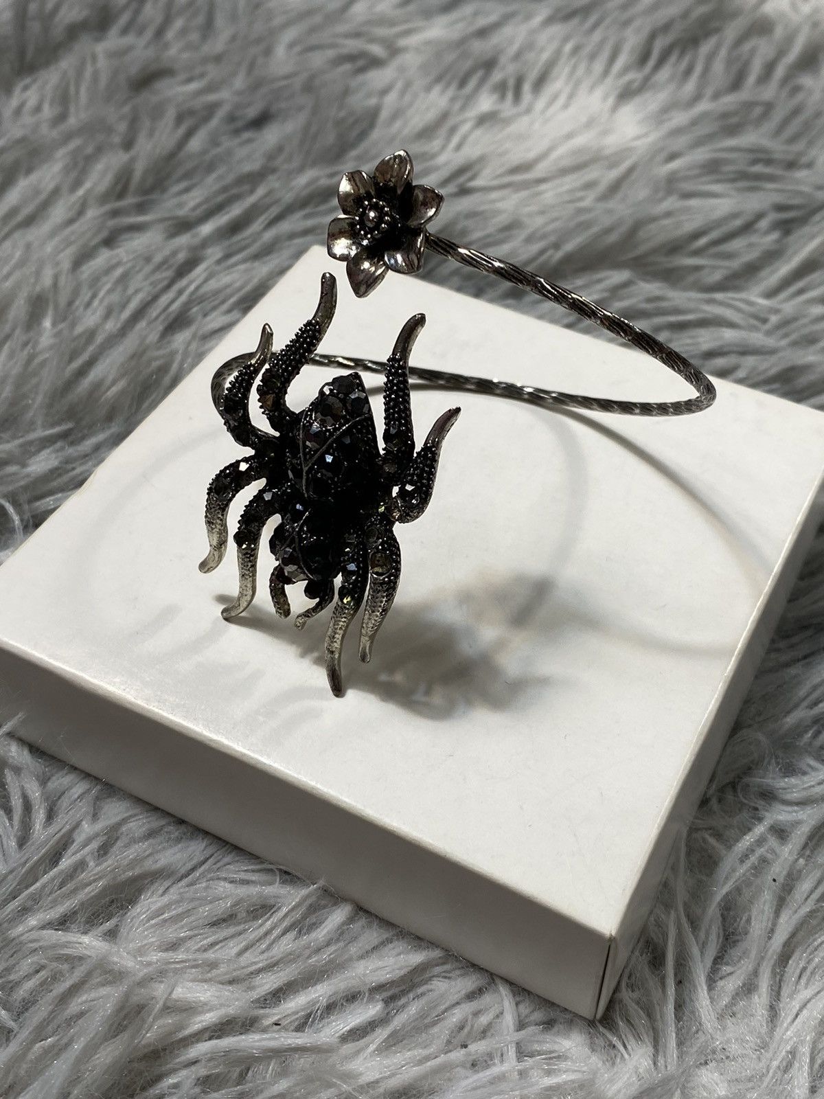 Jewelry Bold Spider Bracelet - Gothic Statement Size ONE SIZE - 1 Thumbnail