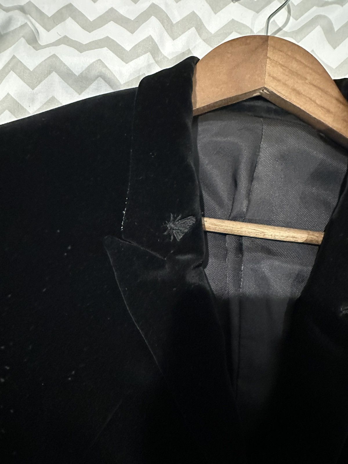 Undercover Undercover Insect Velvet Blazer AW06 Size 38L - 3 Thumbnail